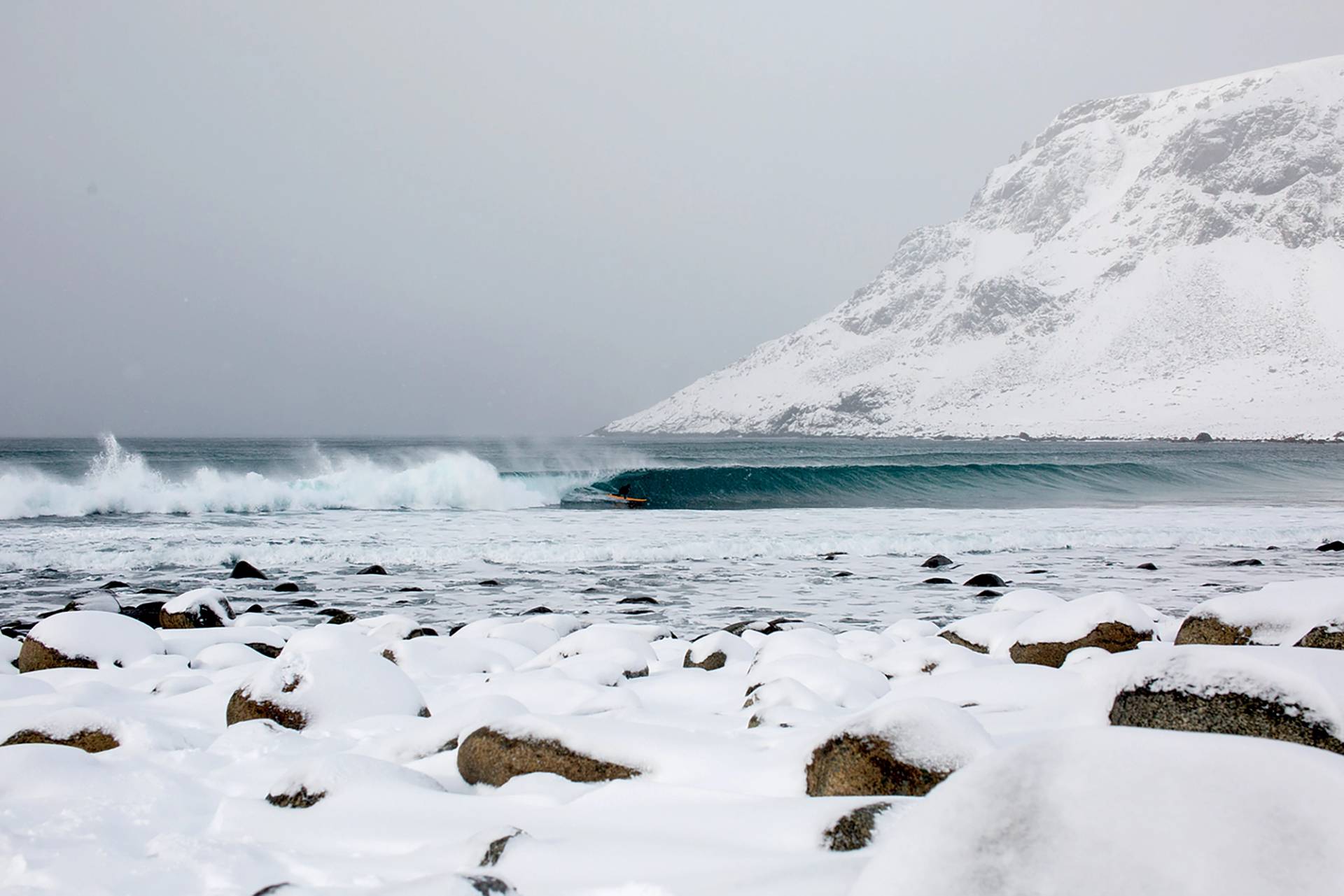 Unstad Left by Kian Bourke-Steer/Unstad Arctic Surf