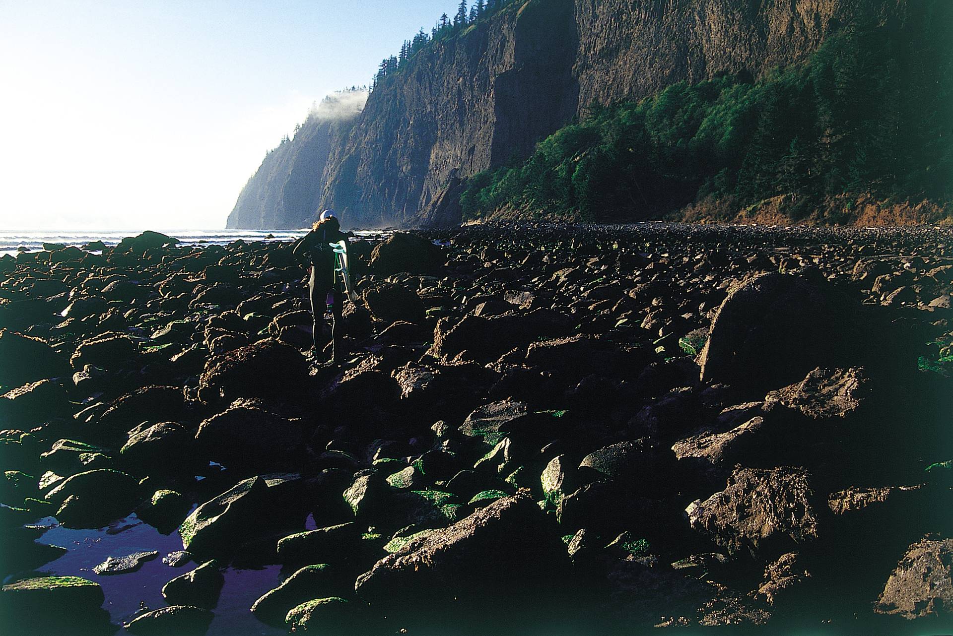 Oregon Travel - Long walks are part of the deal by Geoff Ragatz