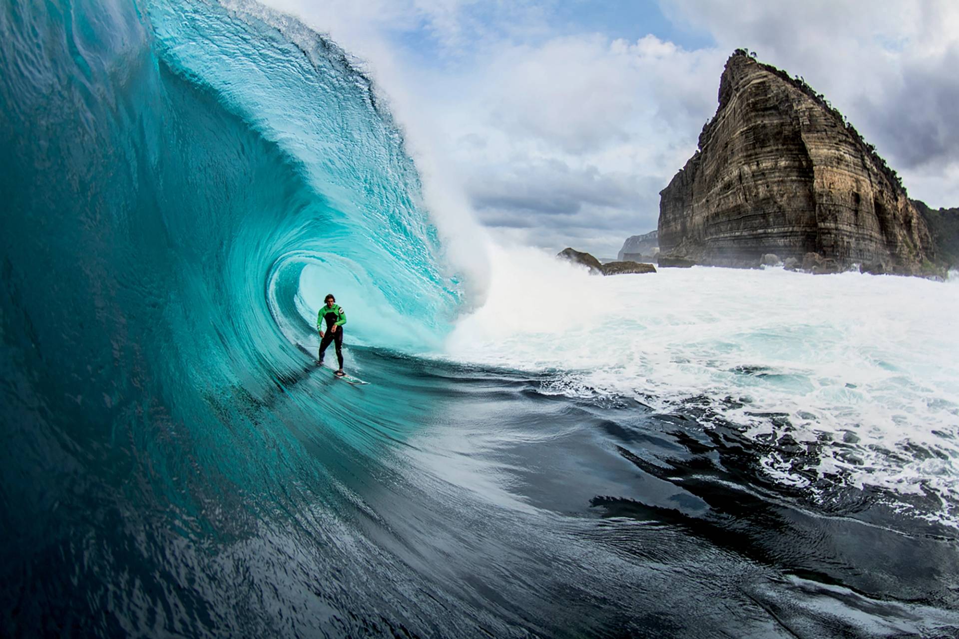 Shipstern Bluff by Stuart Gibson