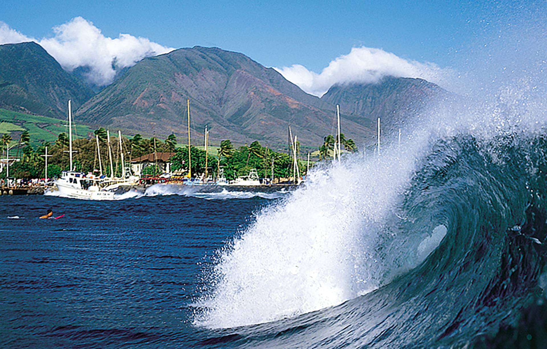 Lahaina Harbour by Sylvain Cazenave