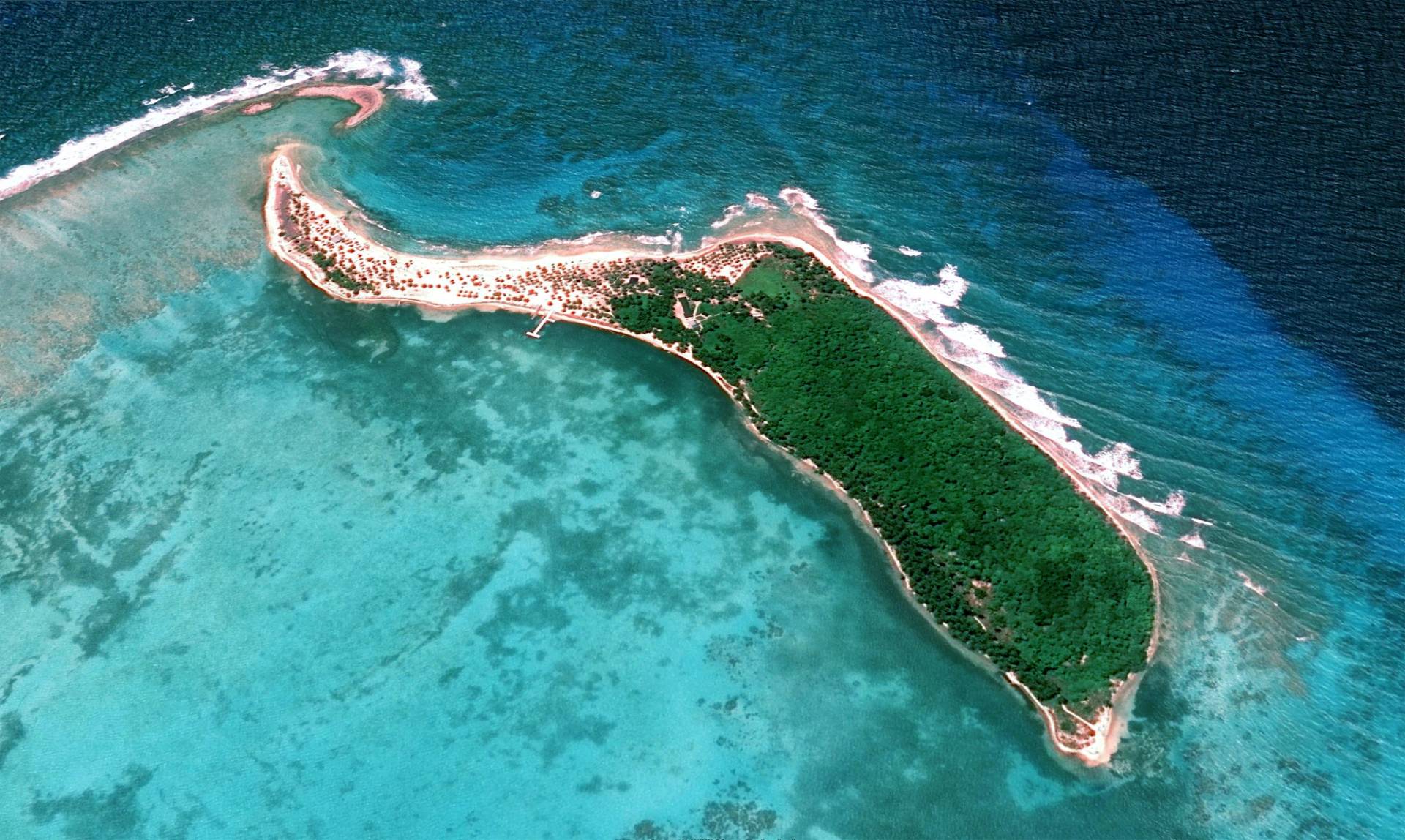 Belize by Google Earth