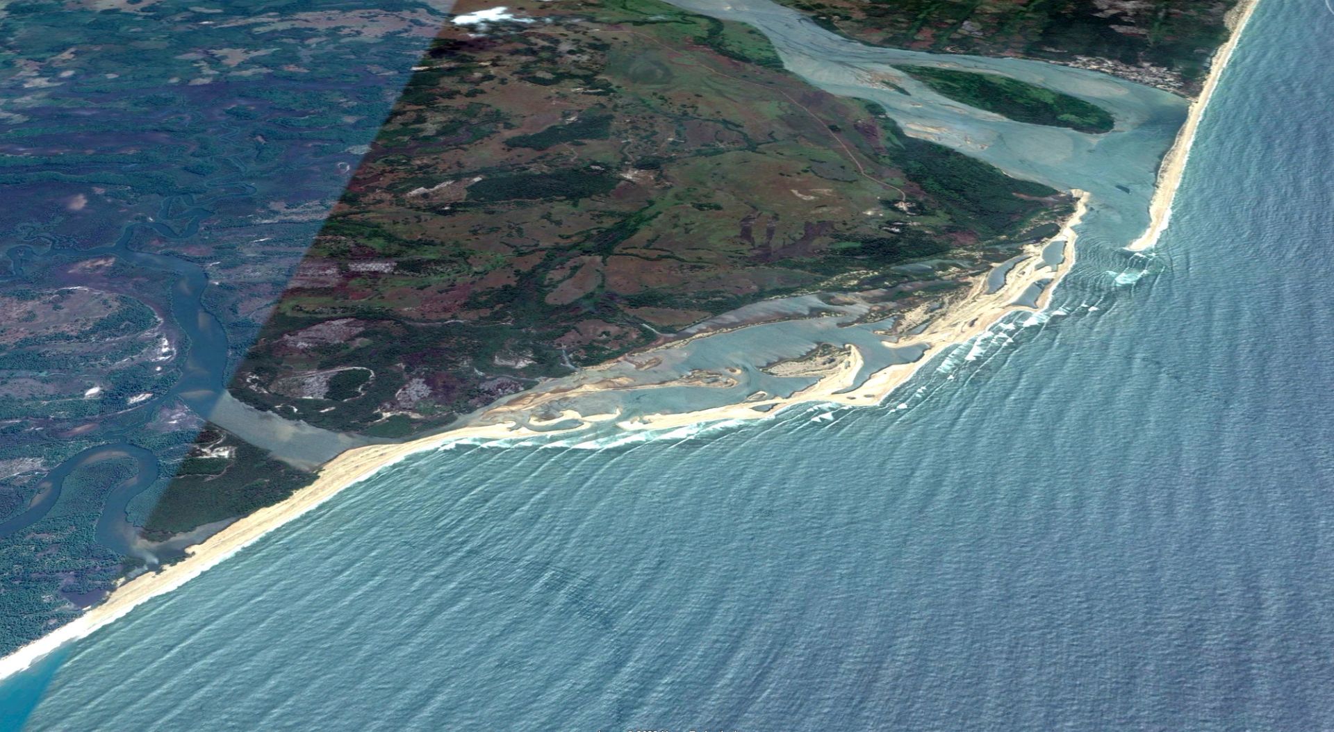 Sierra Leone by Google Earth