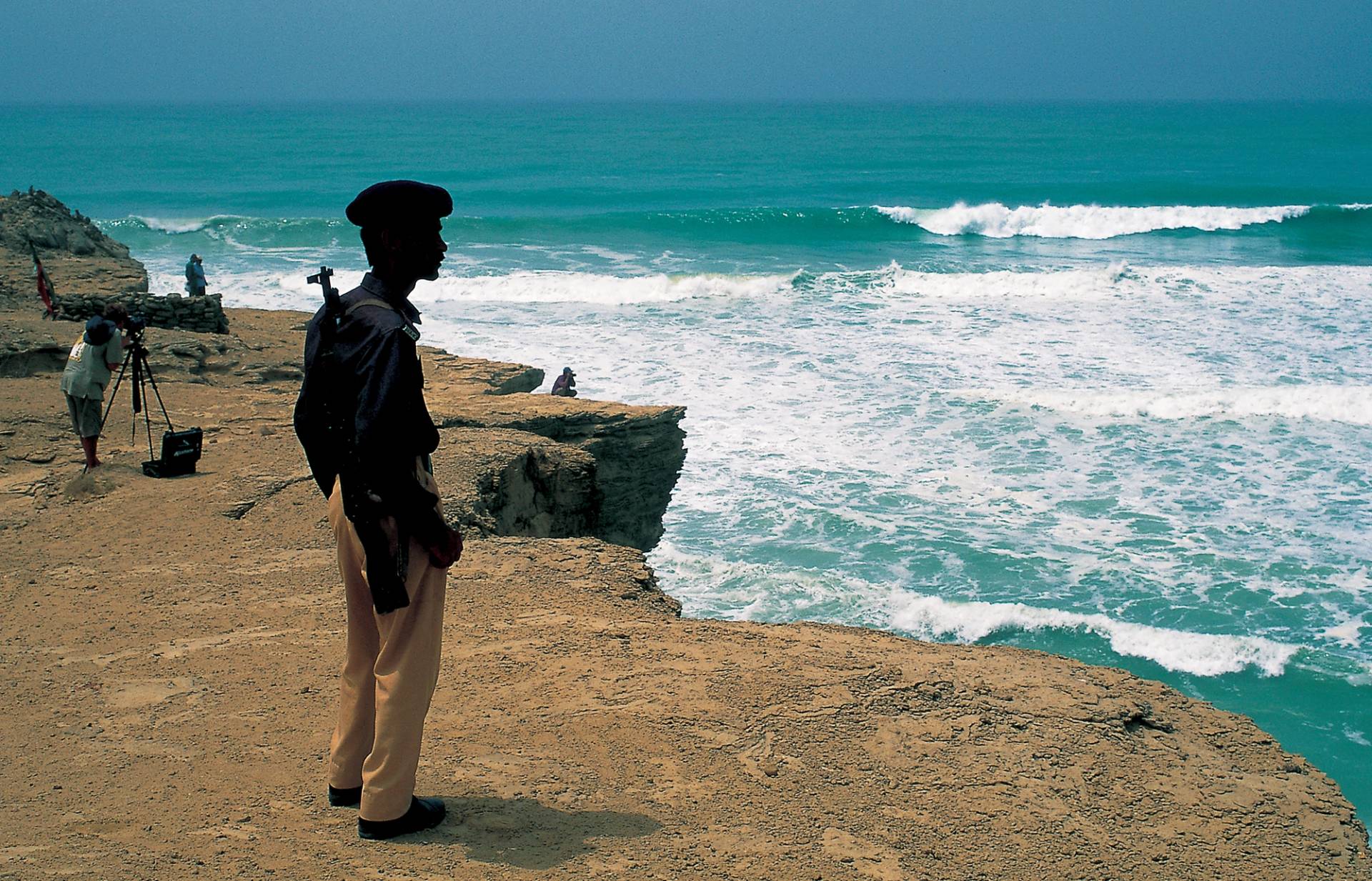 Off Limits beach access in Gwadar by Dan Haylock