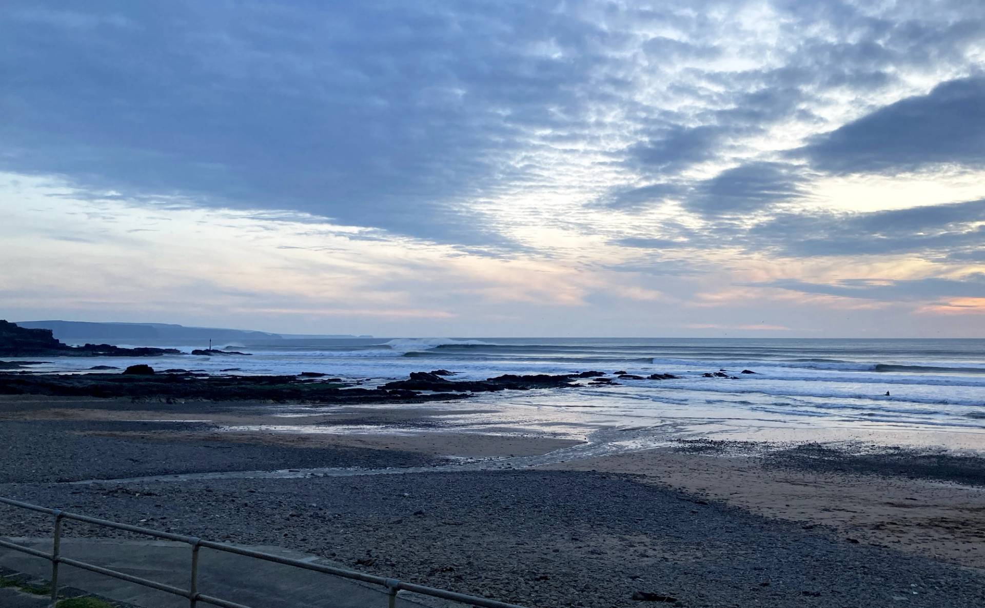 Summerleaze and Middle Beaches by Dan Haylock