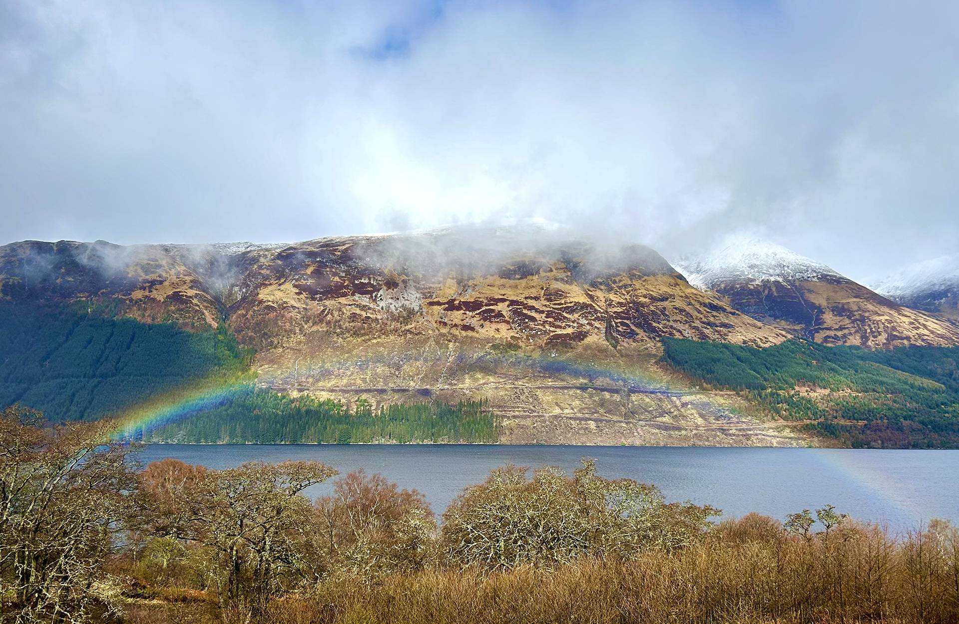 Scotland Travel Rainbow by Ollie Fitzjones