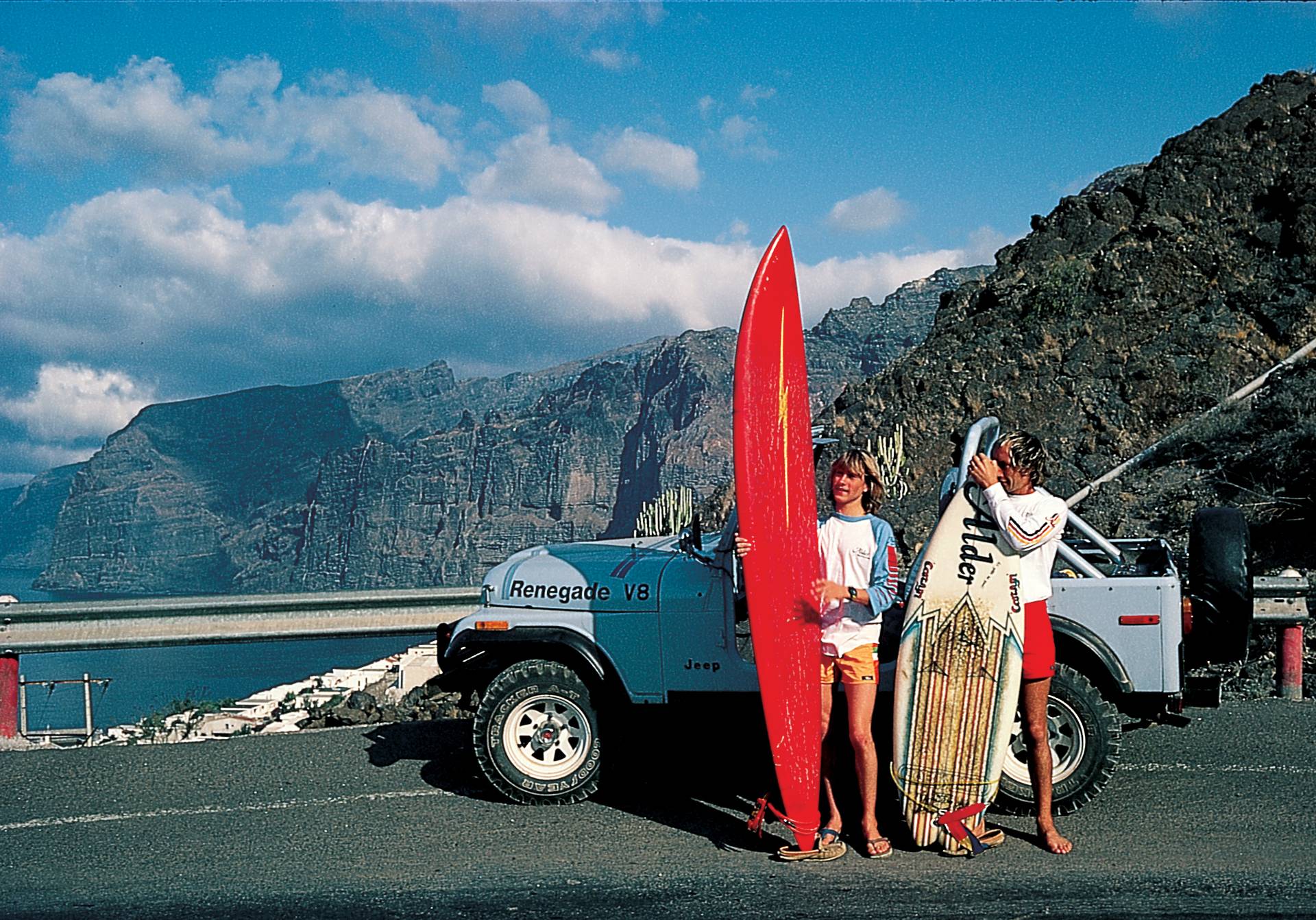 Carwyn Williams Early 80's Tenerife by Peter Cade