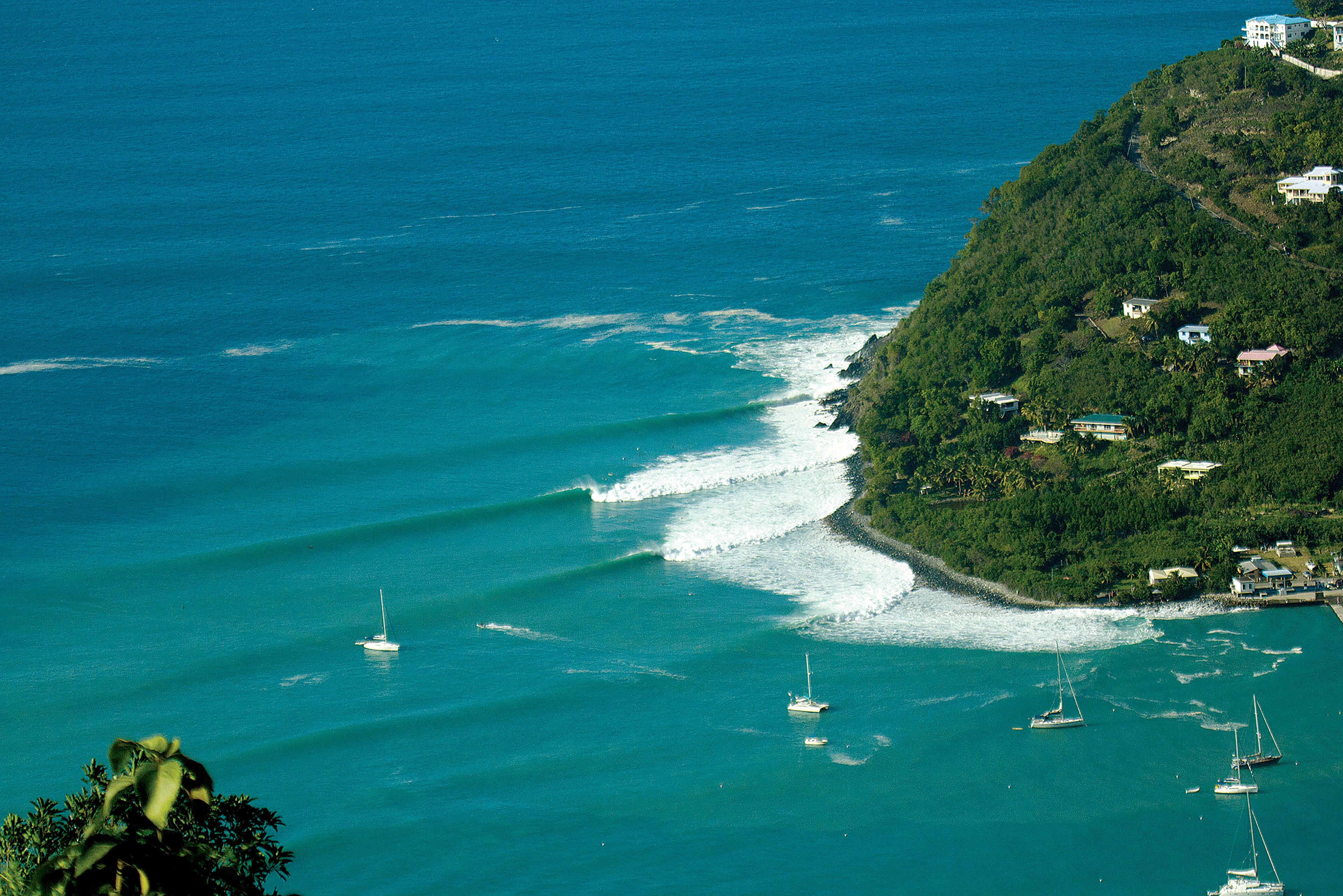 image.title Surfing The Waves At Cane Garden Bay