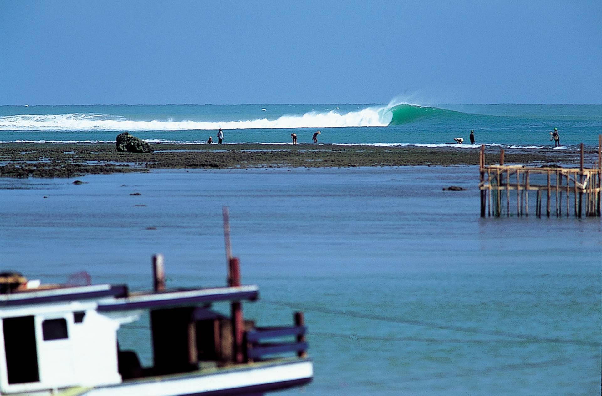 Ujung Genteng Harbour by Sean Davey