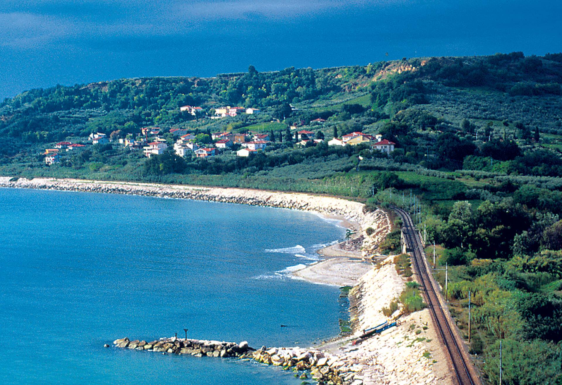 Italian Trains Service Many Coastal Areas by Emi Mazzoni