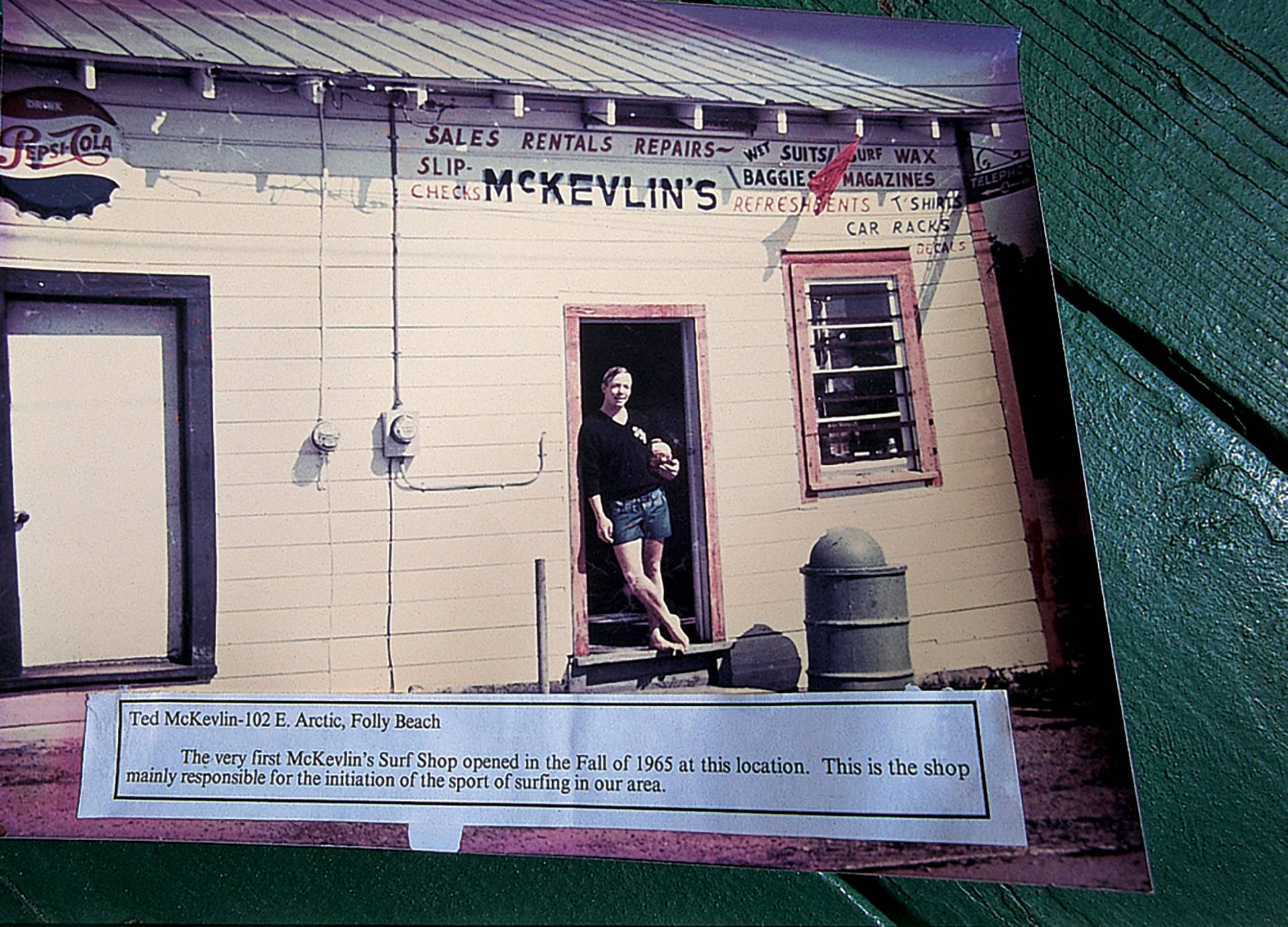 The Original McKevlins Surf Shop by Paul Kennedy