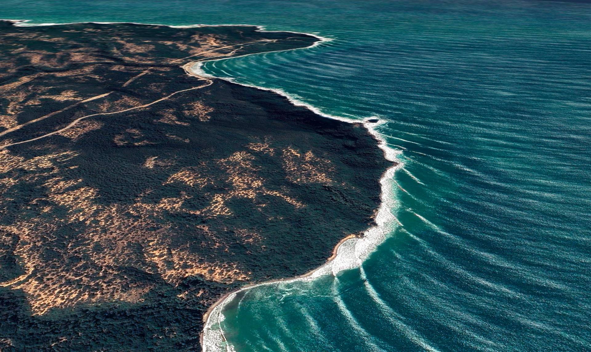 Algeria by Google Earth