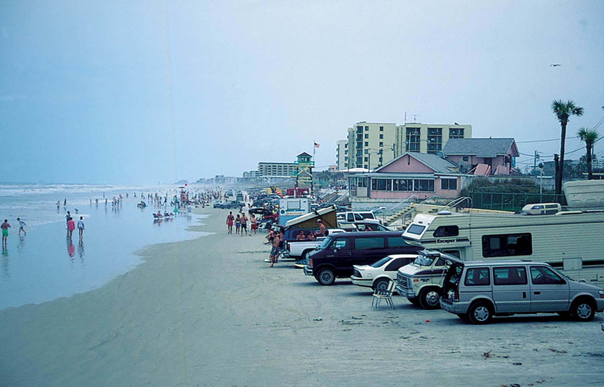 Beach Parking - New Smyrna by Tom Dugan ESM