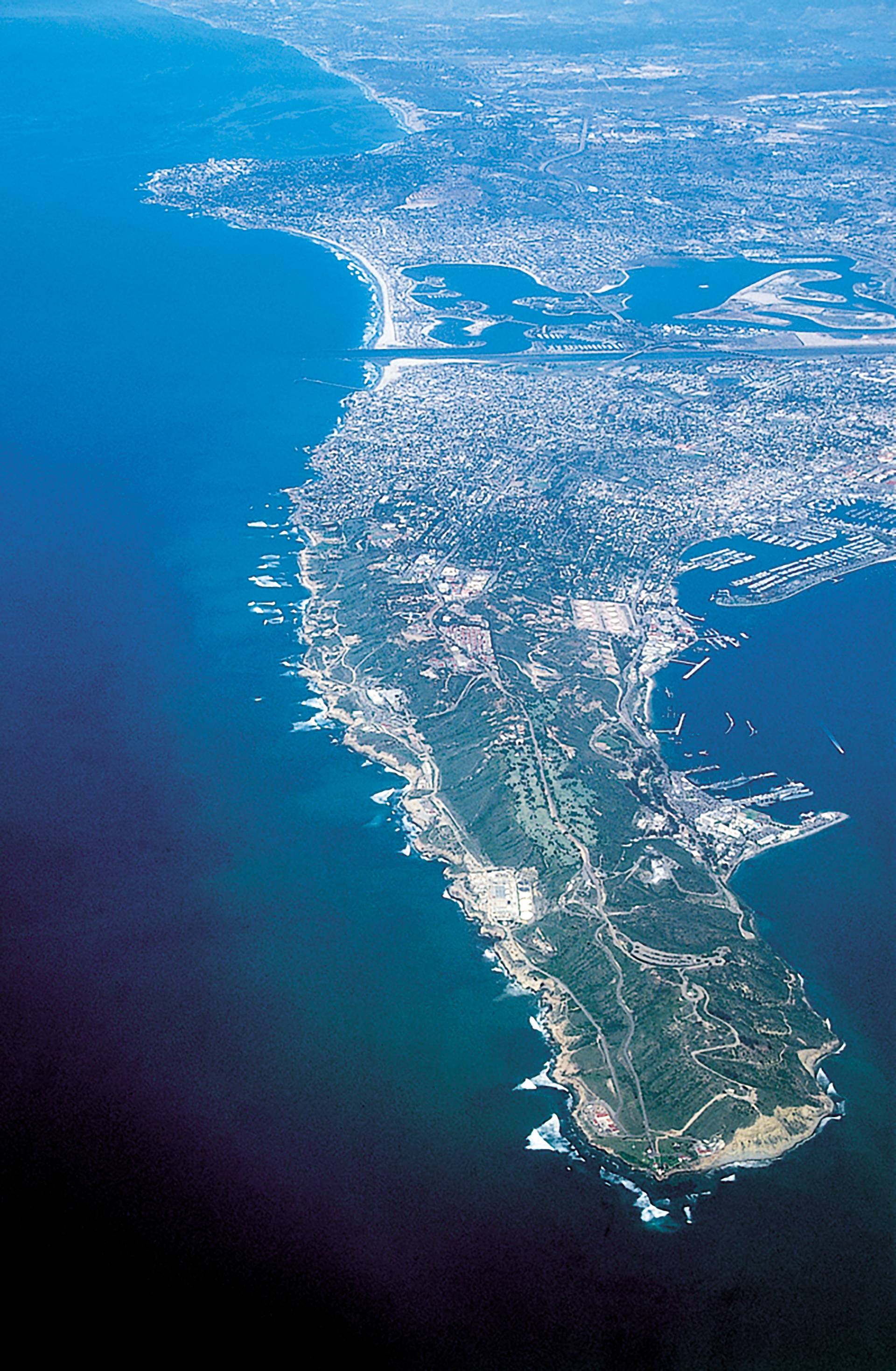 Looking North From Point Loma To La Jolla by Don Balch