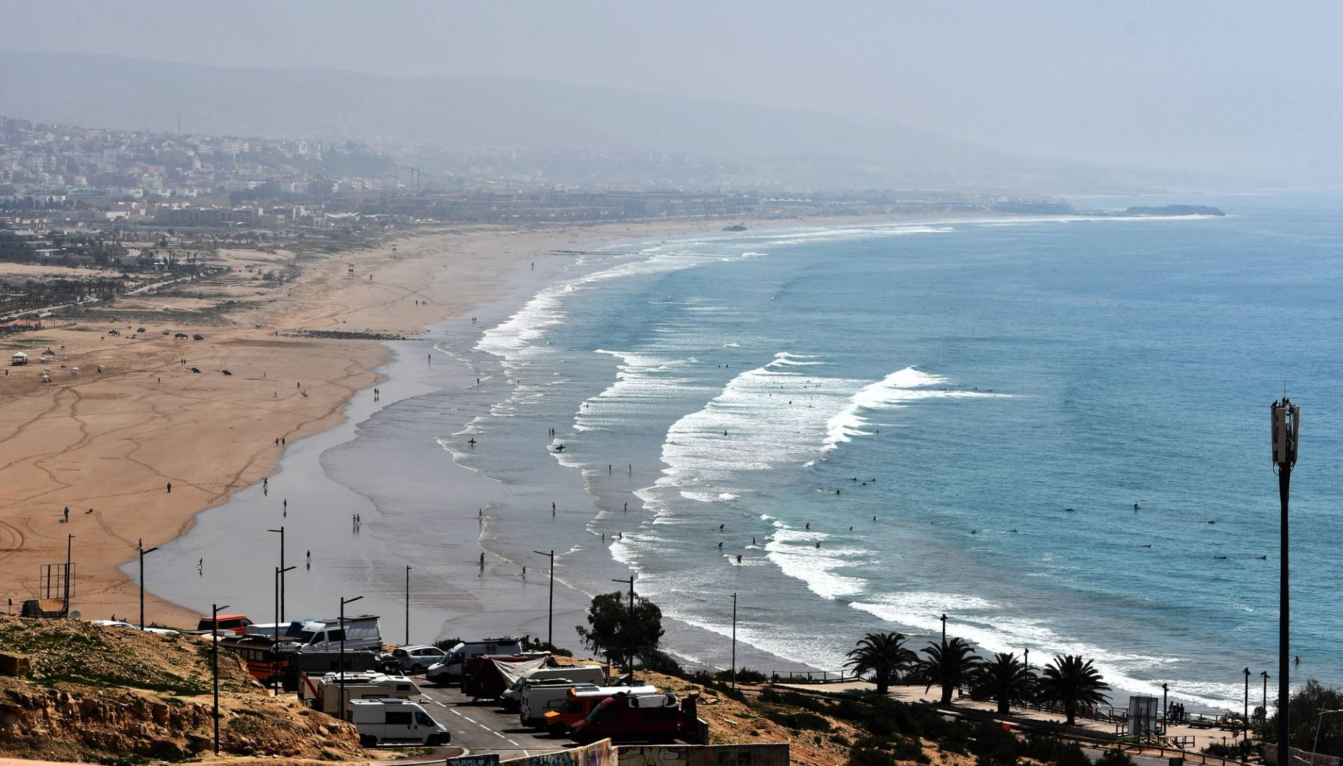 Taghazout Plage by Bruce Sutherland