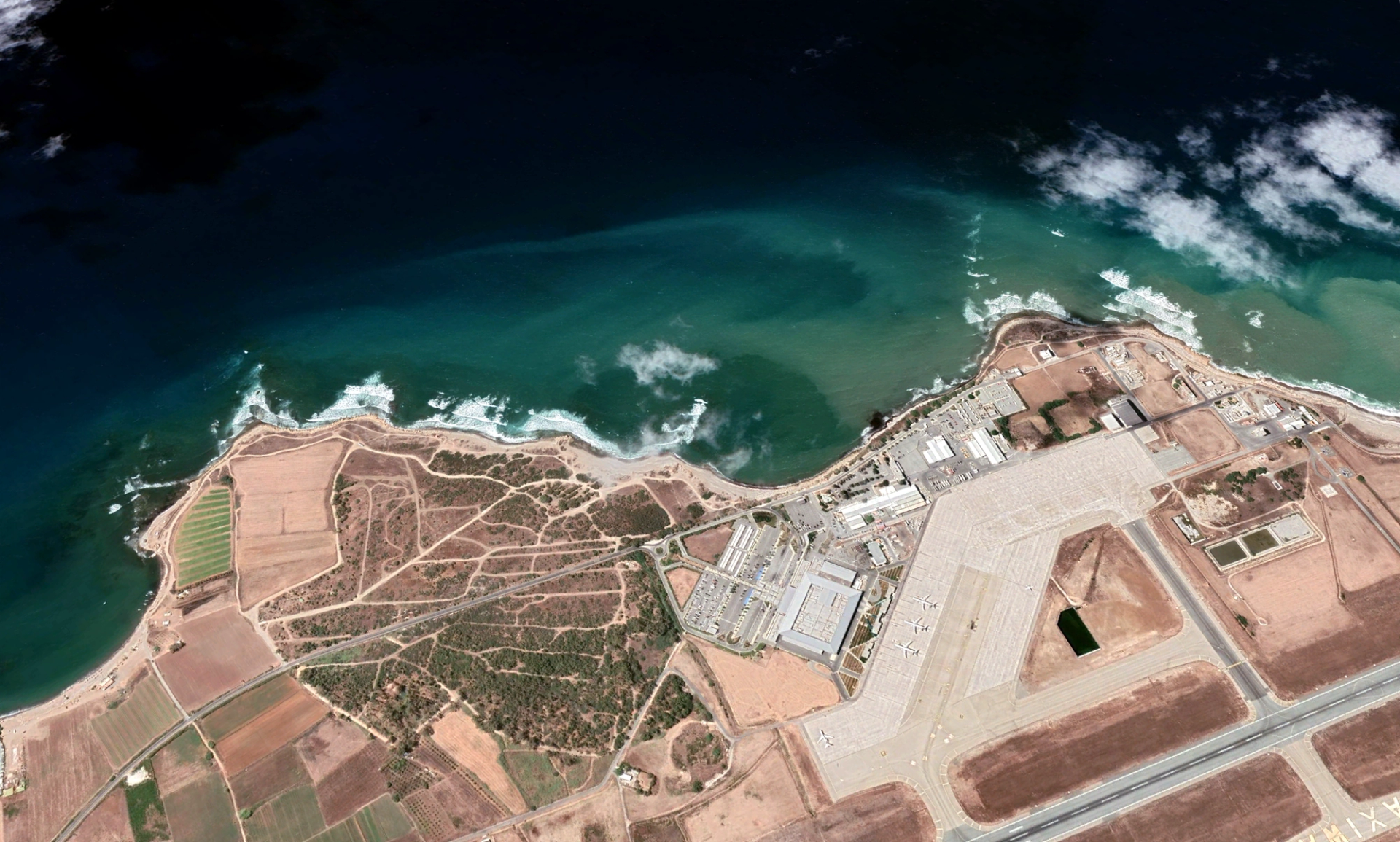 Cyprus by Google Earth