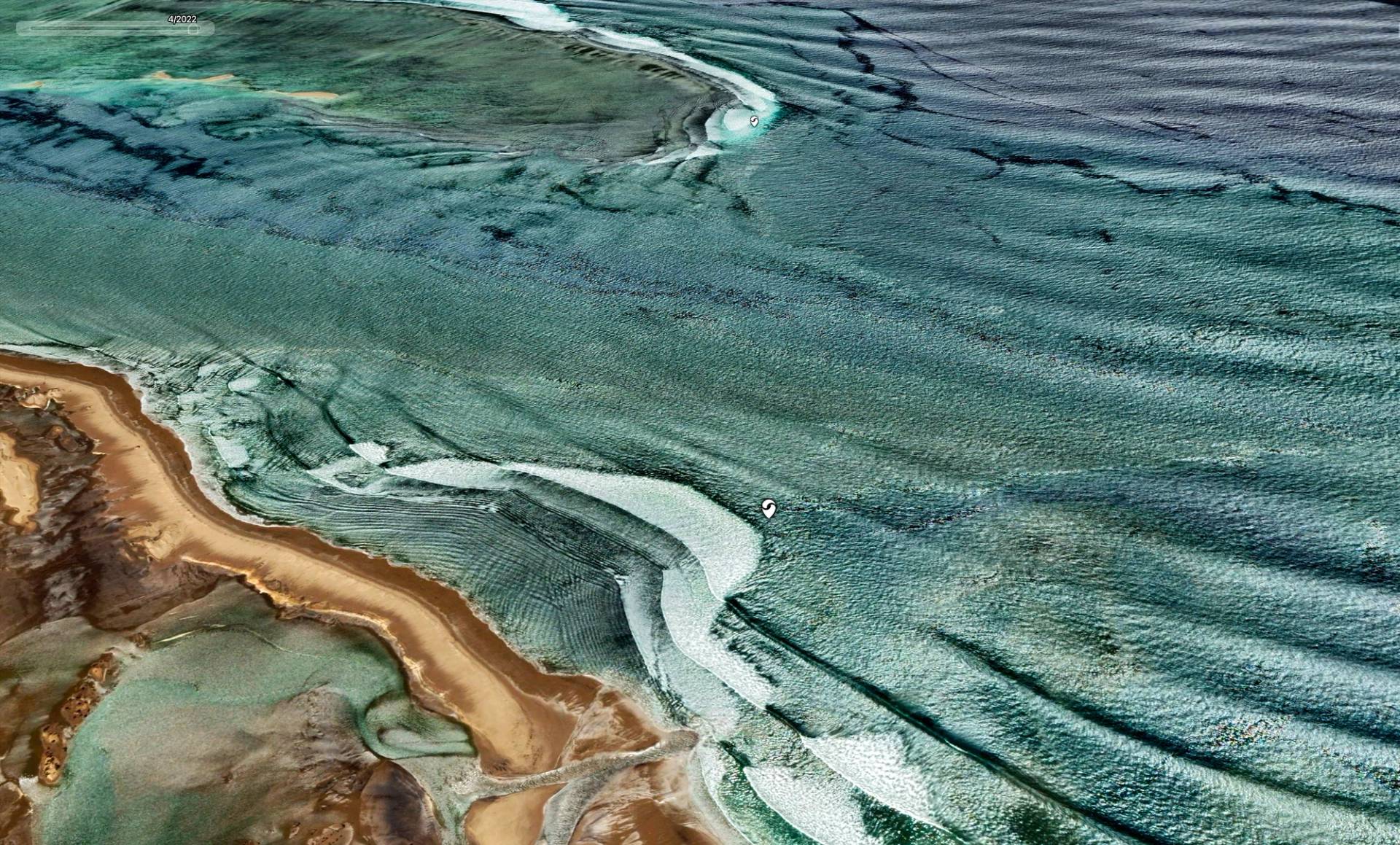 La Batterie by Google Earth