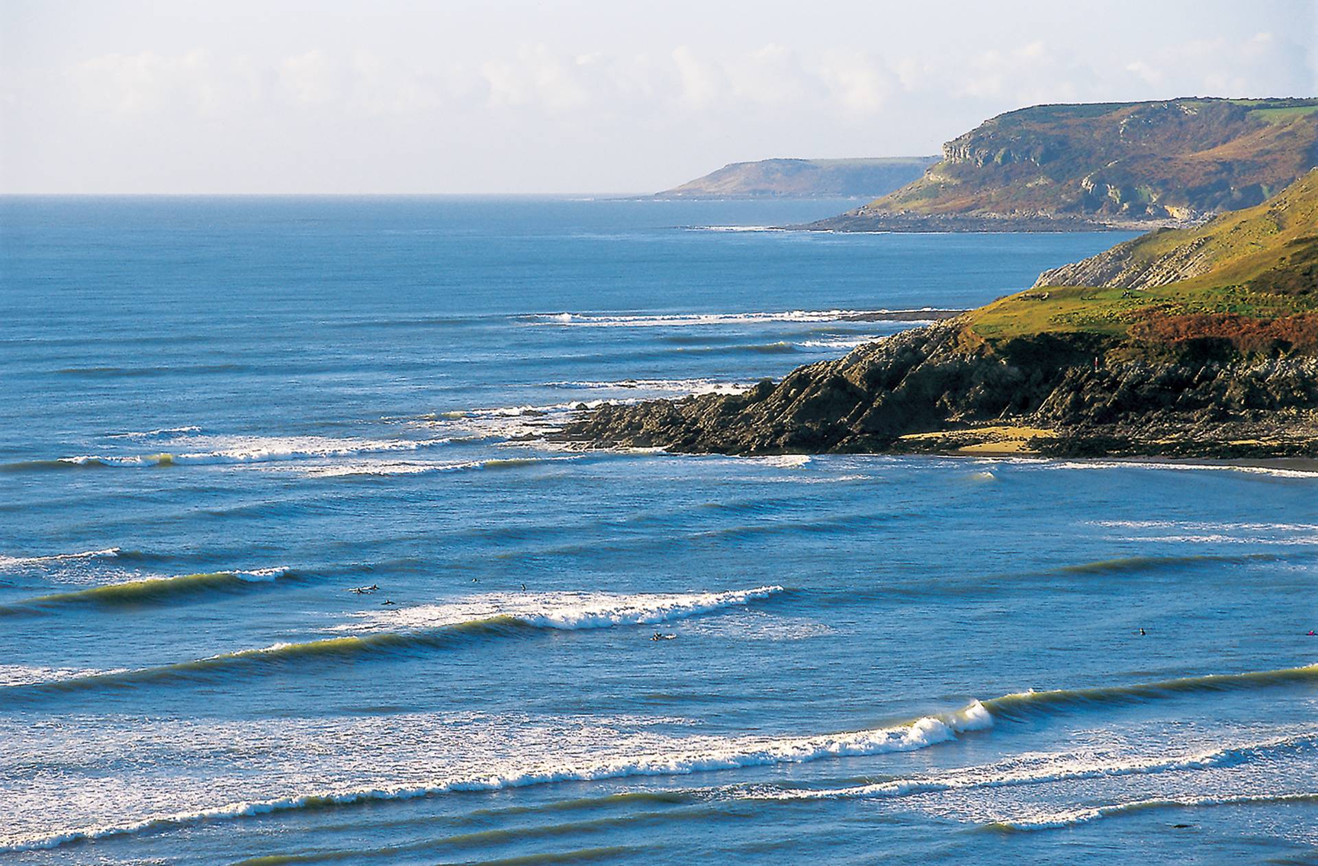 Langland Bay by Phil Holden