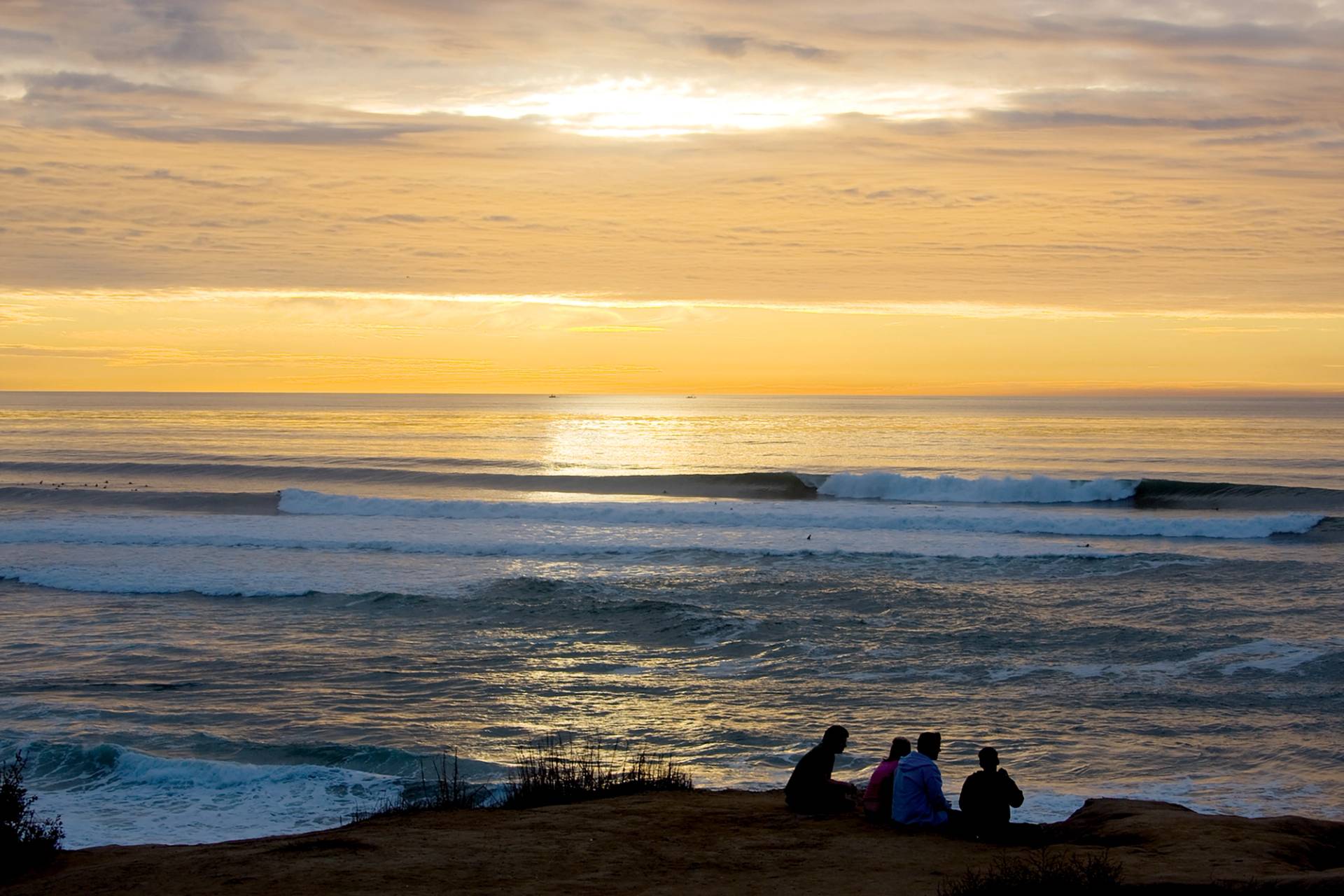 Sunset Cliffs by Aaron Checkwood