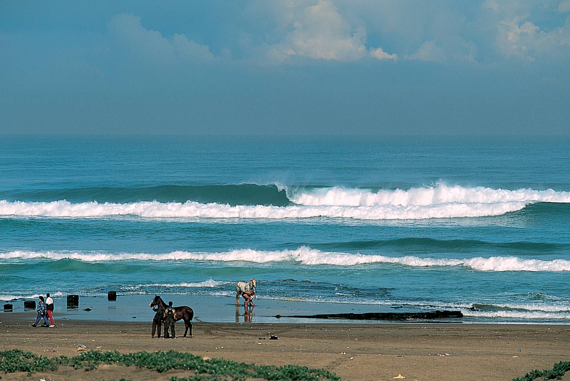 Beach Break North of Casablanca by Alex Williams