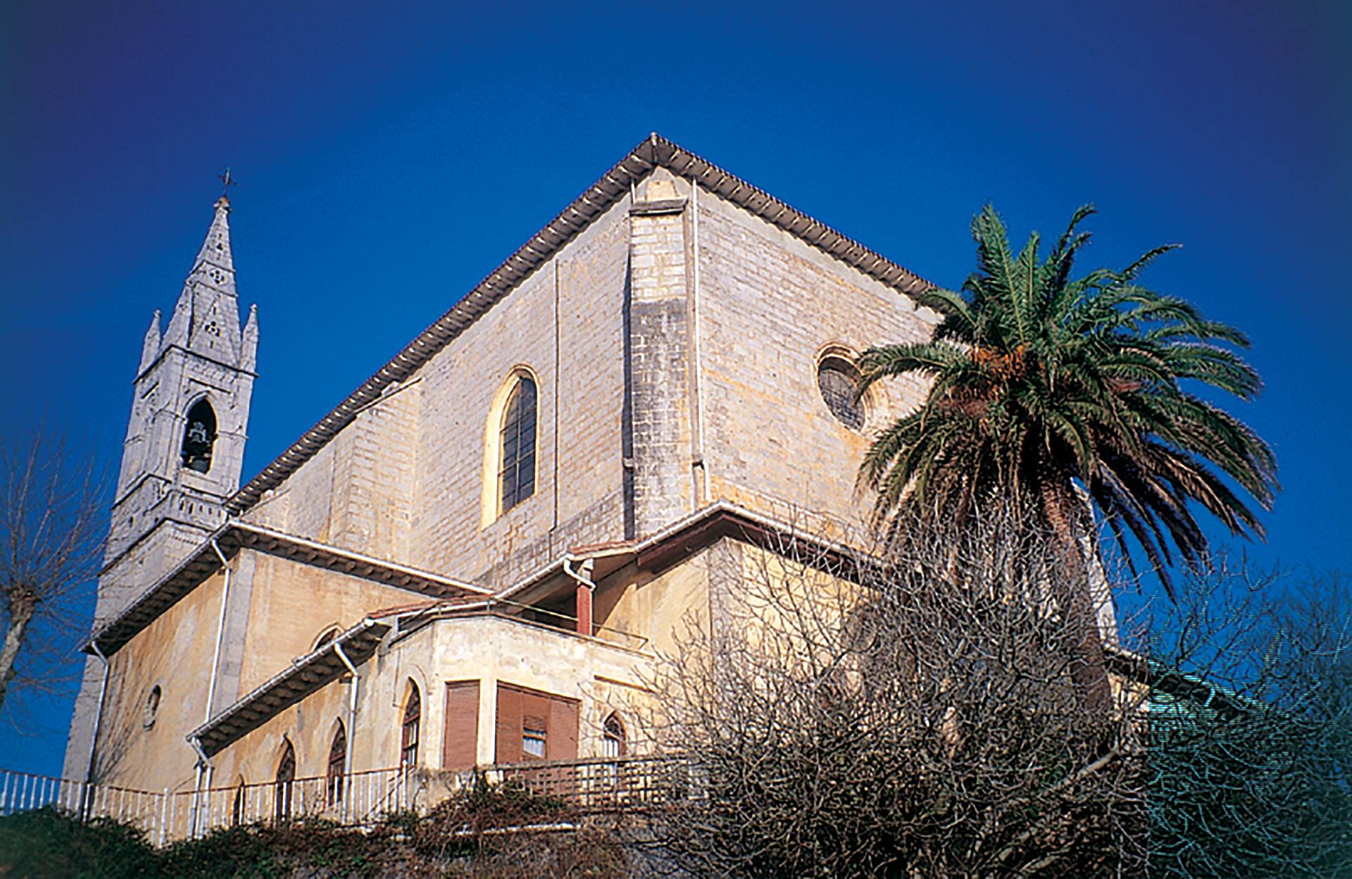 Mundaka Church on the Point by Antony 'YEP' Colas