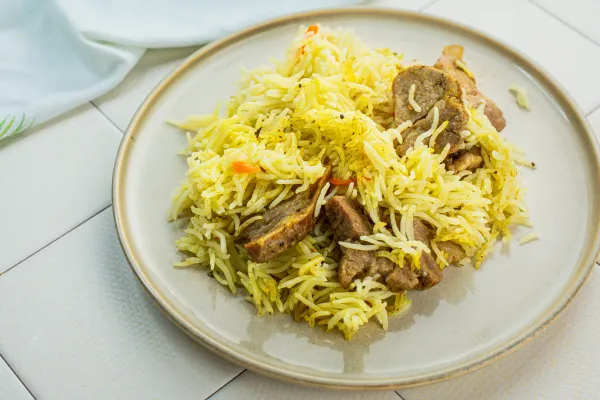 Mano skaniausias plovas su kiauliena