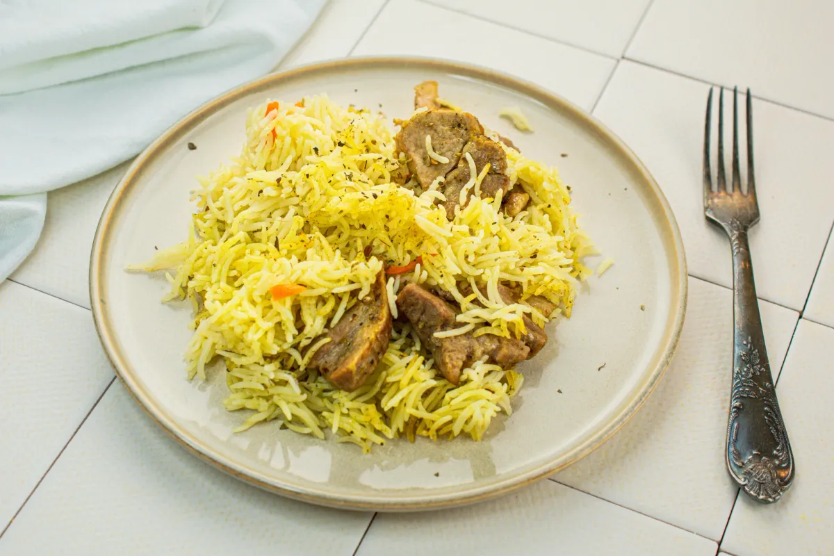 Mano skaniausias plovas su kiauliena