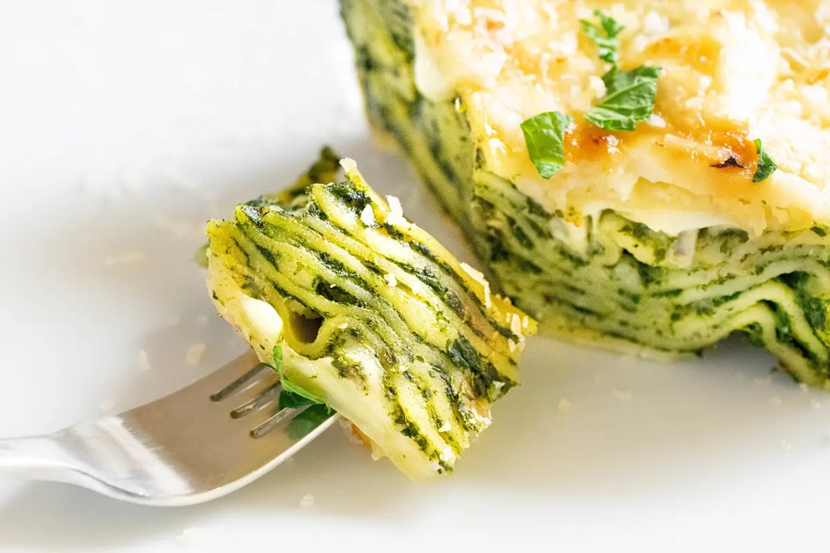 Lazanija su špinatais