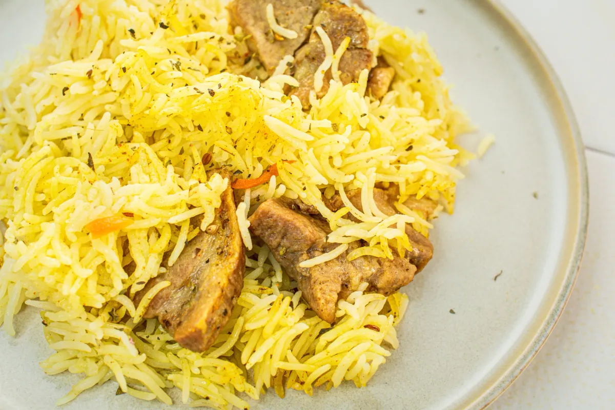 Mano skaniausias plovas su kiauliena