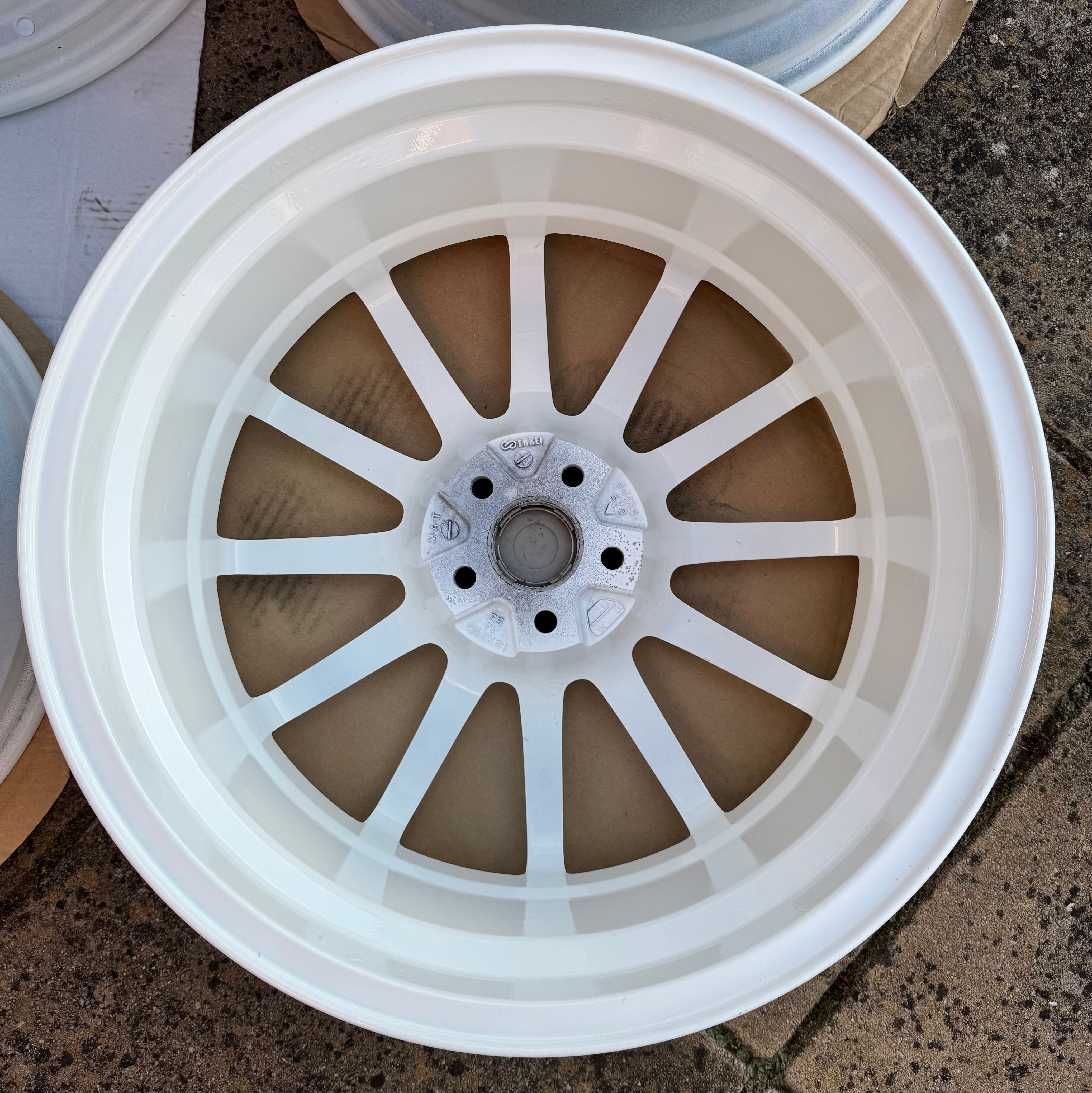 Subaru STI Enkei Alloy Wheels 18x7.5 +55 5x100 – 18” – Genuine OEM 