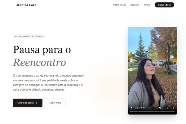 Pausa para o reencontro