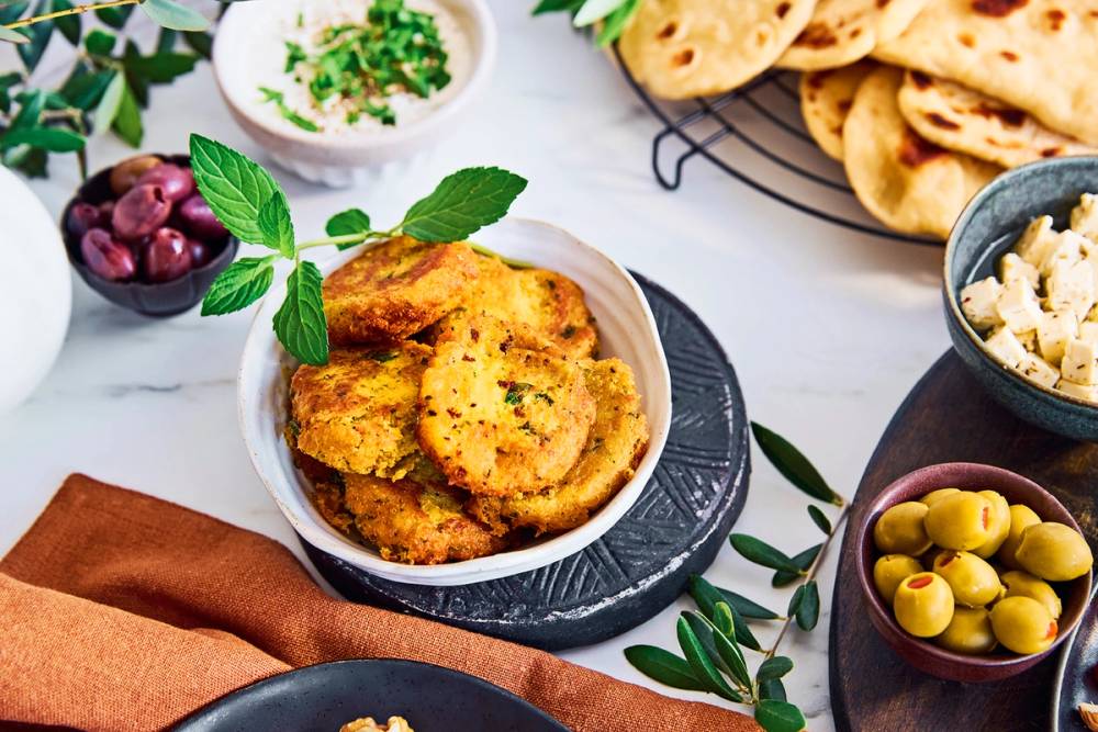 Falafel med yoghurtdressing