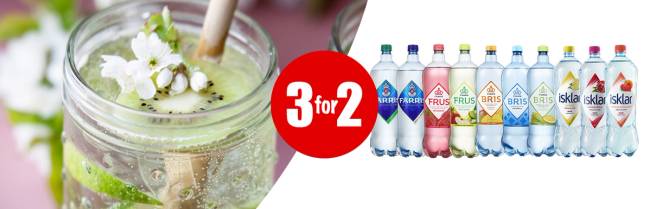3 for 2 farris, isklar, frus og bris 1,5l