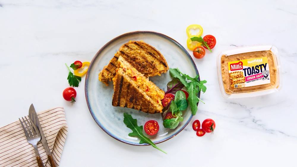 Toast med Toasty Urban Ham, spekeskinke og chili