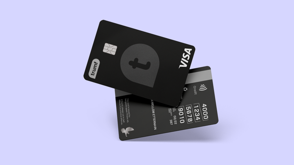 Viser bankkortene med Trumf Visa