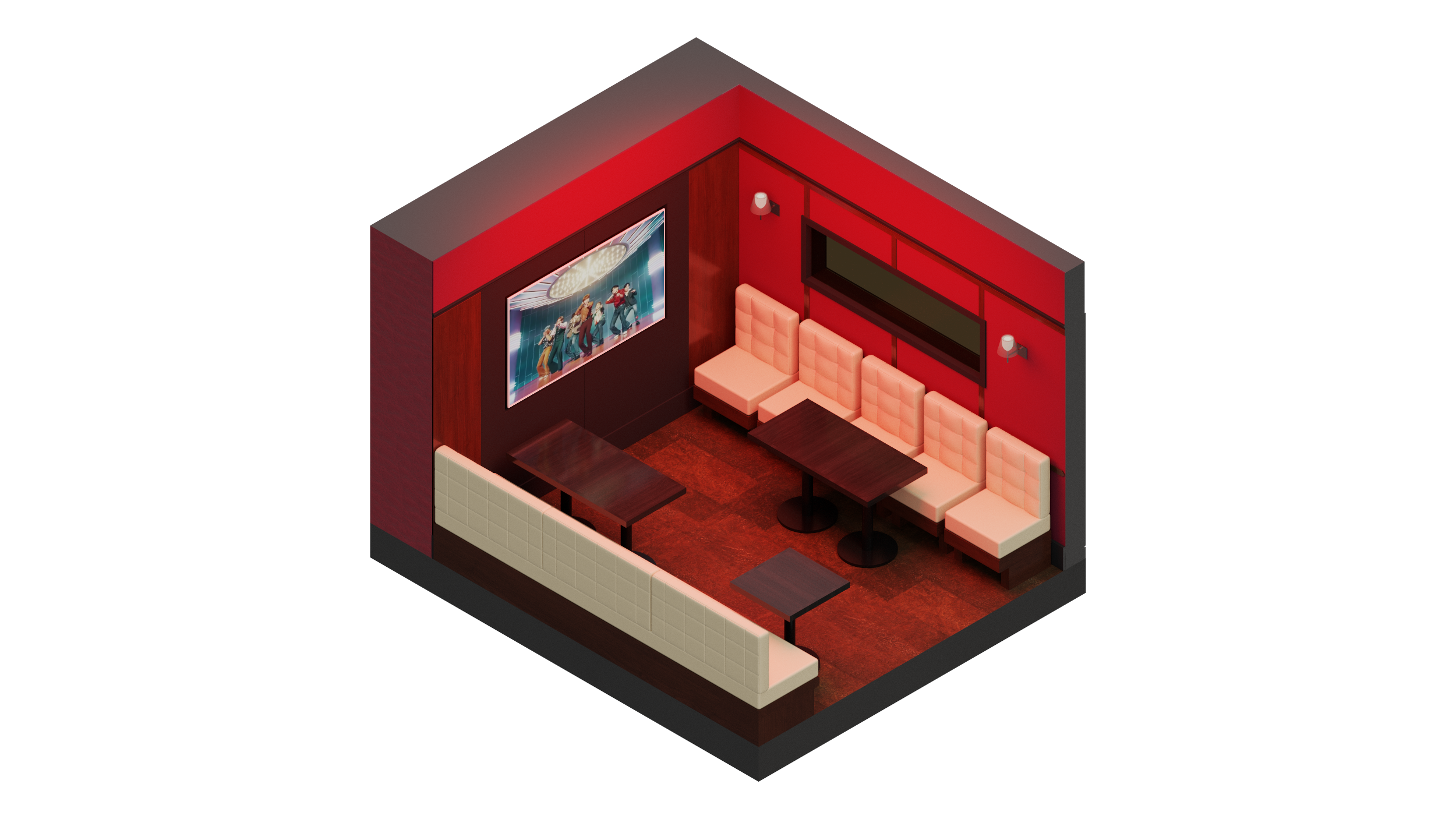 private room for karaoke in city