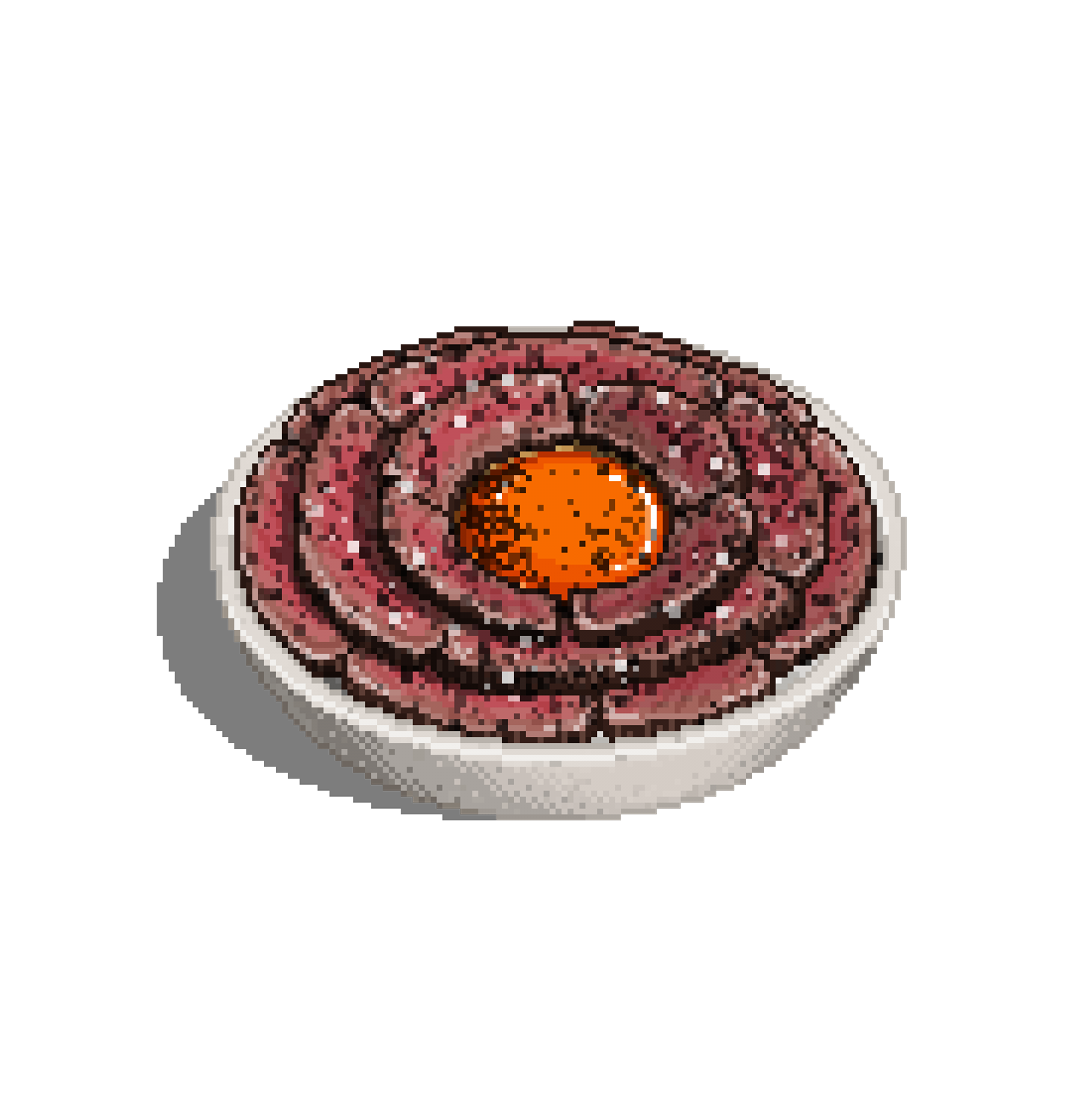 Grilled Beef Rice, Soy-cured Egg, Chi Shang Rice