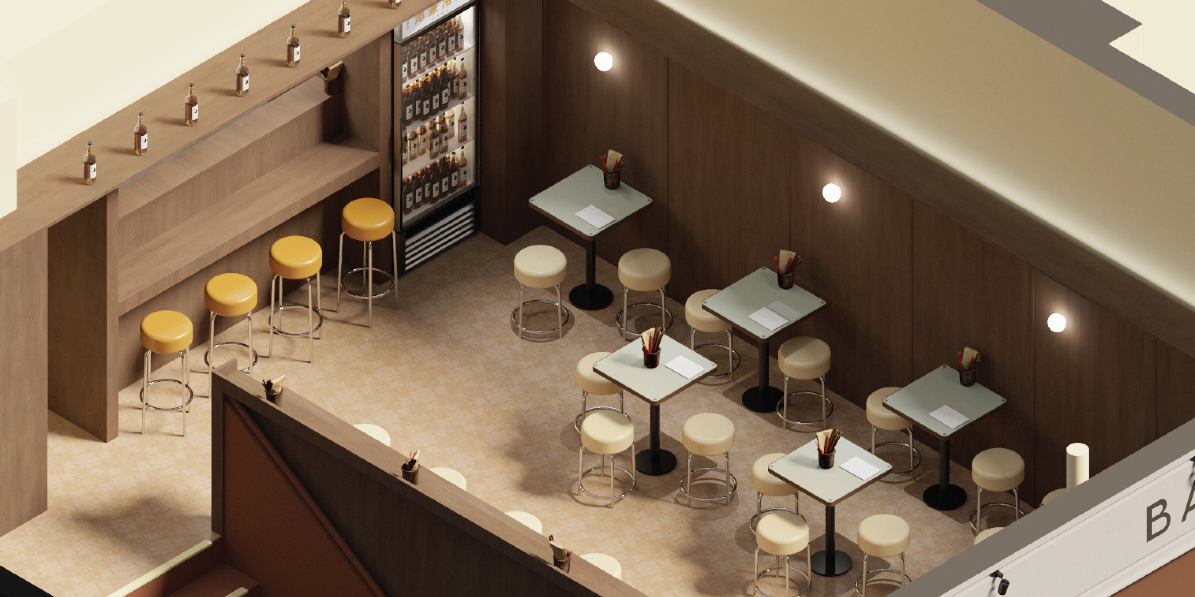 behind oxford street, walk ins available for fried chicken, bao and noodles