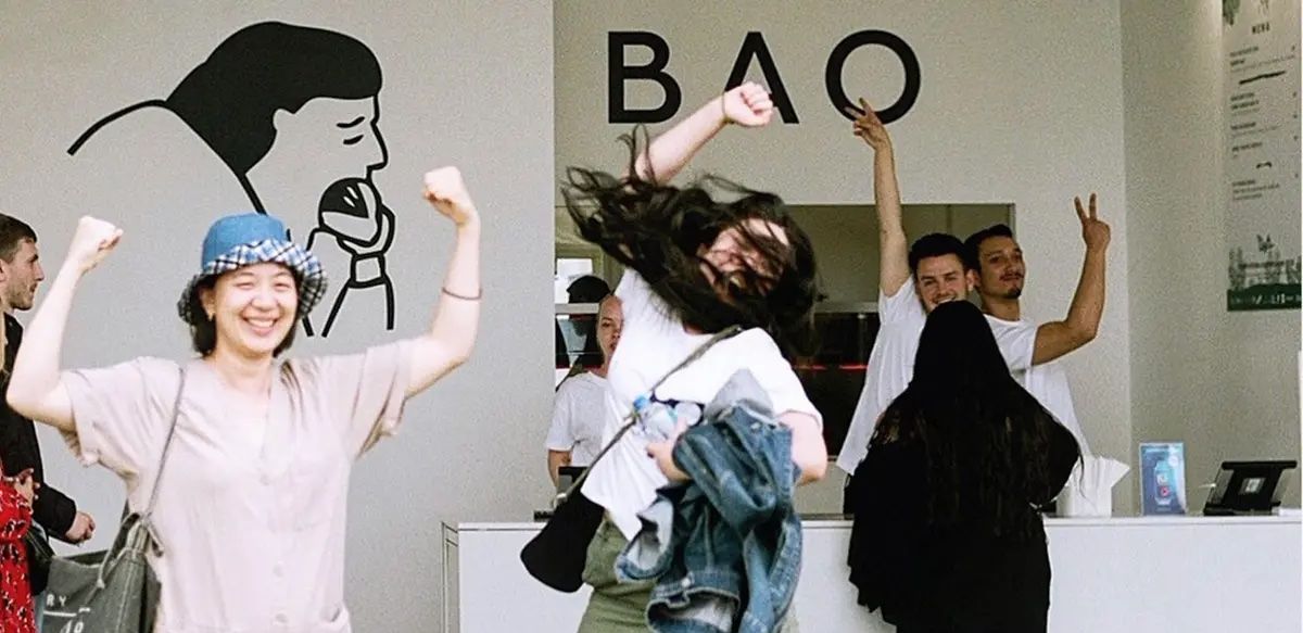 BAO staff celebrating at frieze