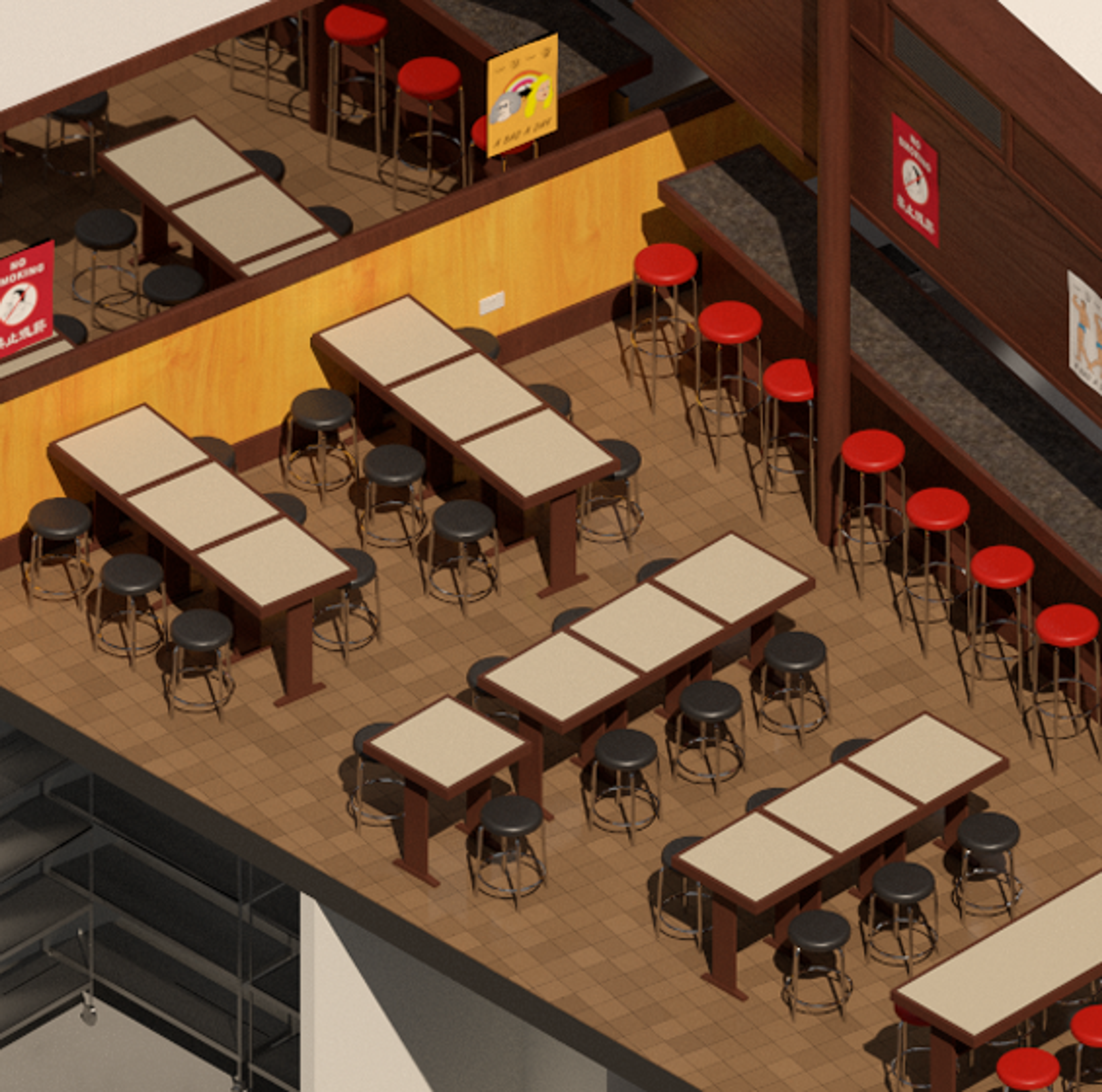 BAO Borough dining room for group bookings