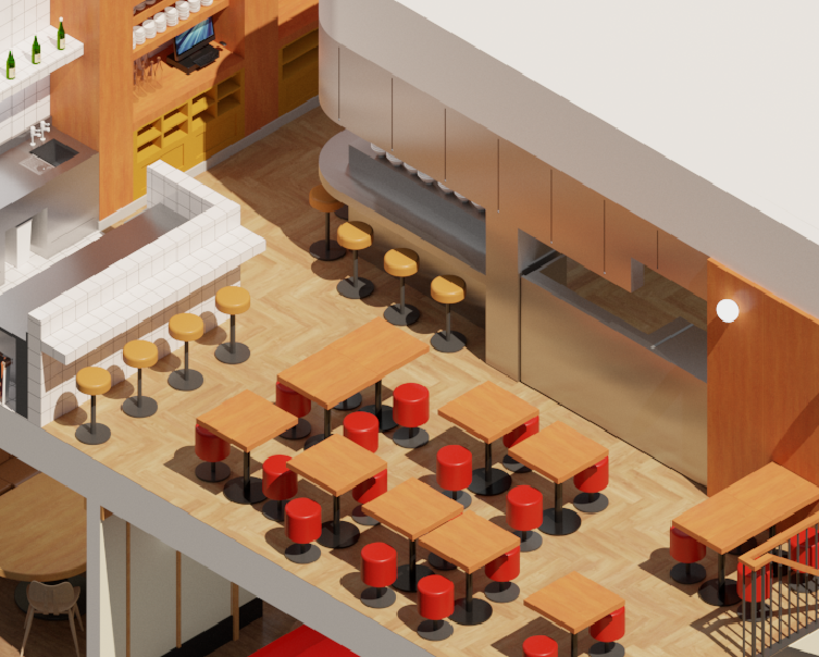 Shoreditch Rear Room for group bookings