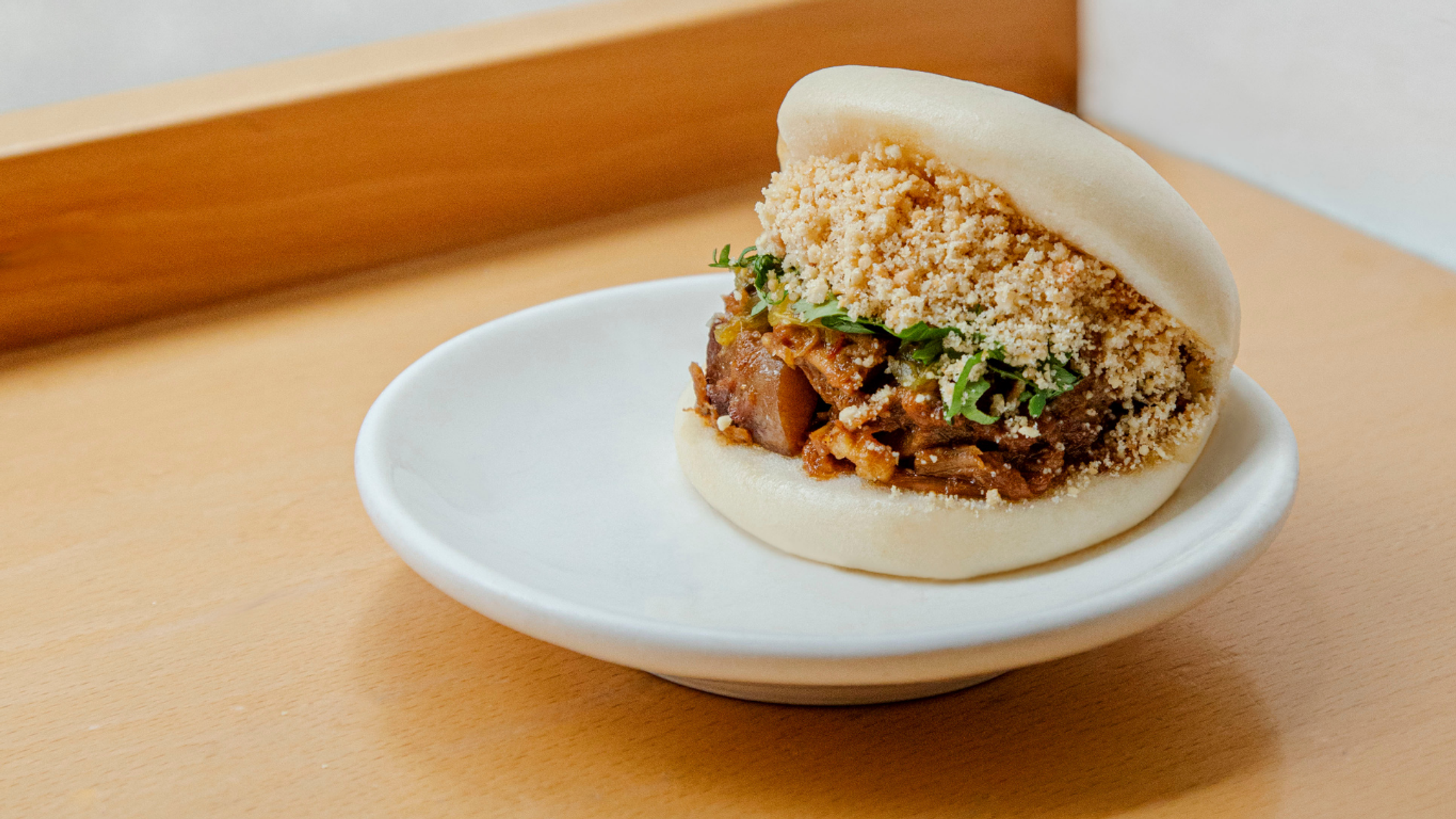 Classic Bao, part of the long day menu