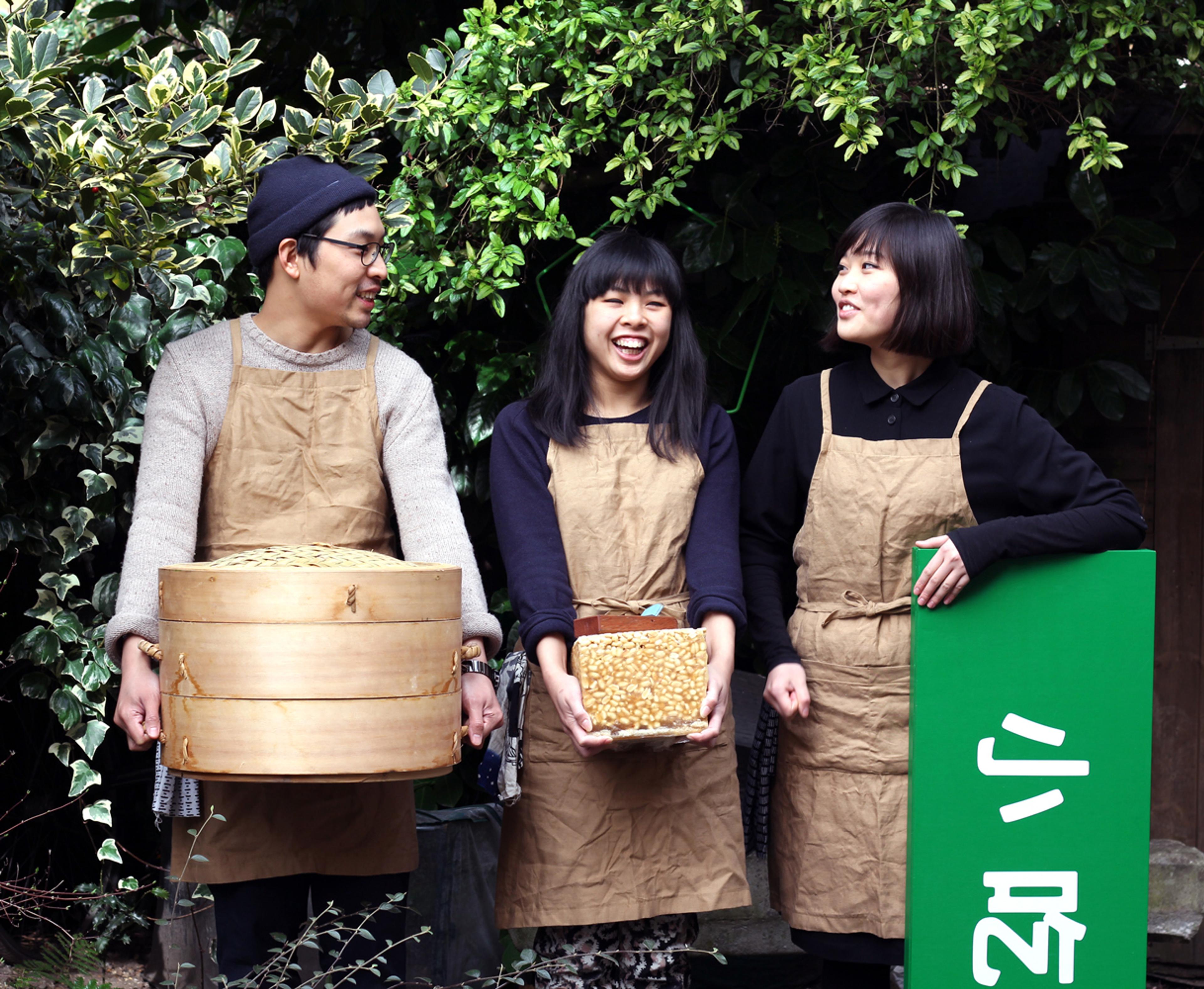Shing Tat Chung, Erchen Chang and Wai Ting Chung starting out BAO