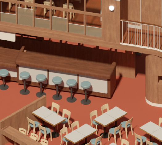 BAO Kings Cross dining room 