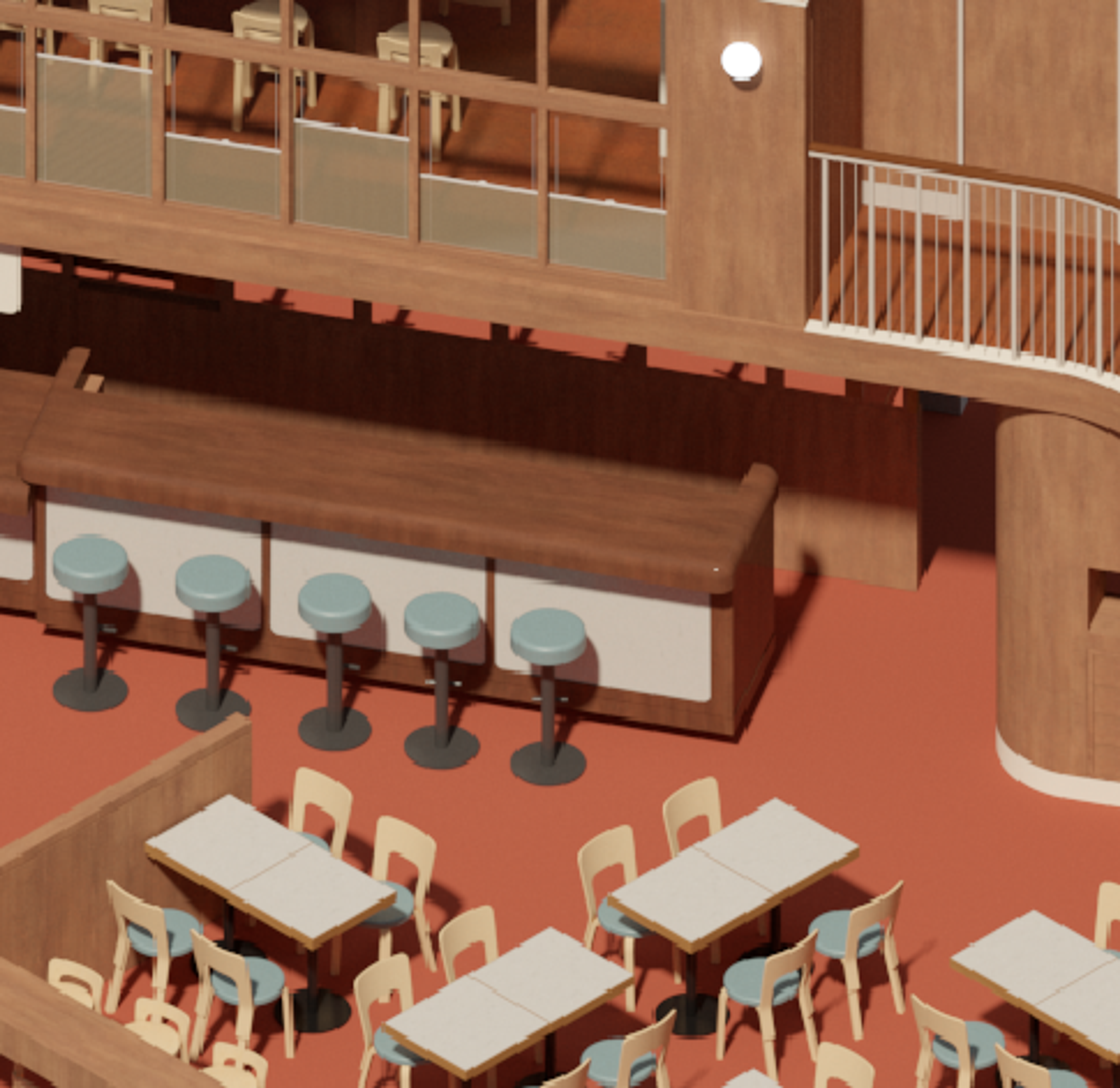 BAO Kings Cross dining room