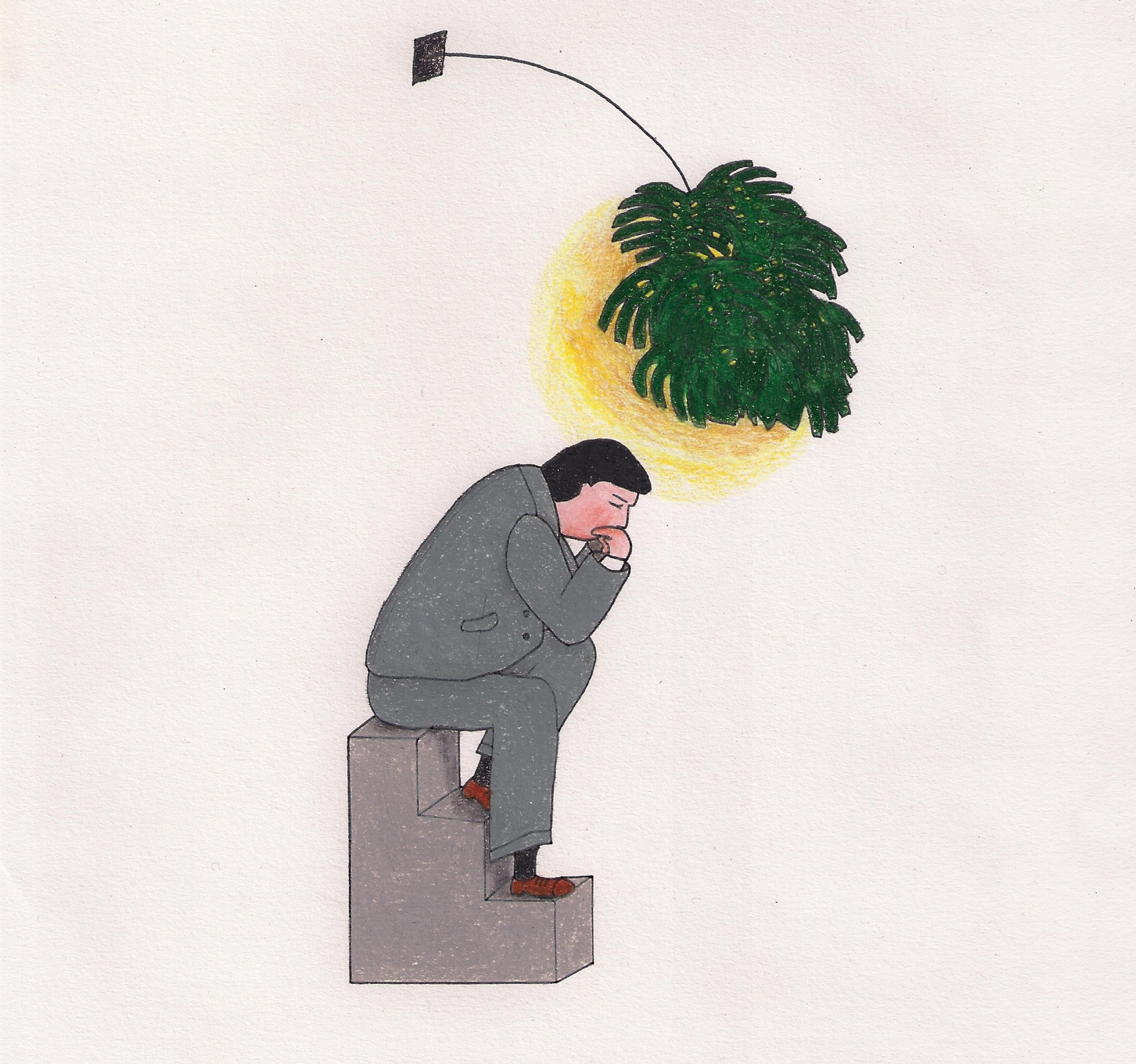 Rules to be a lonely man installation that became the seed of what the BAO logo became