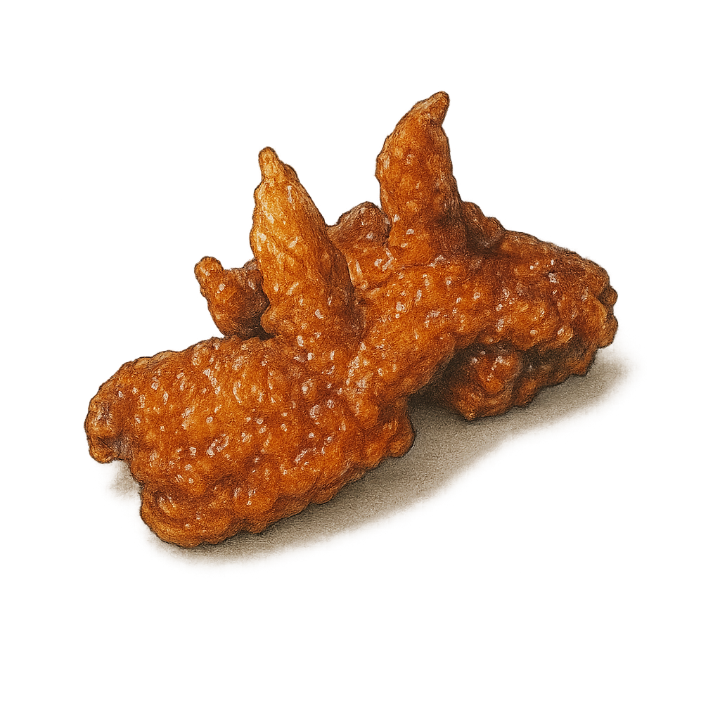 Fried Chicken Wings in peking caramel at BAO Restaurant