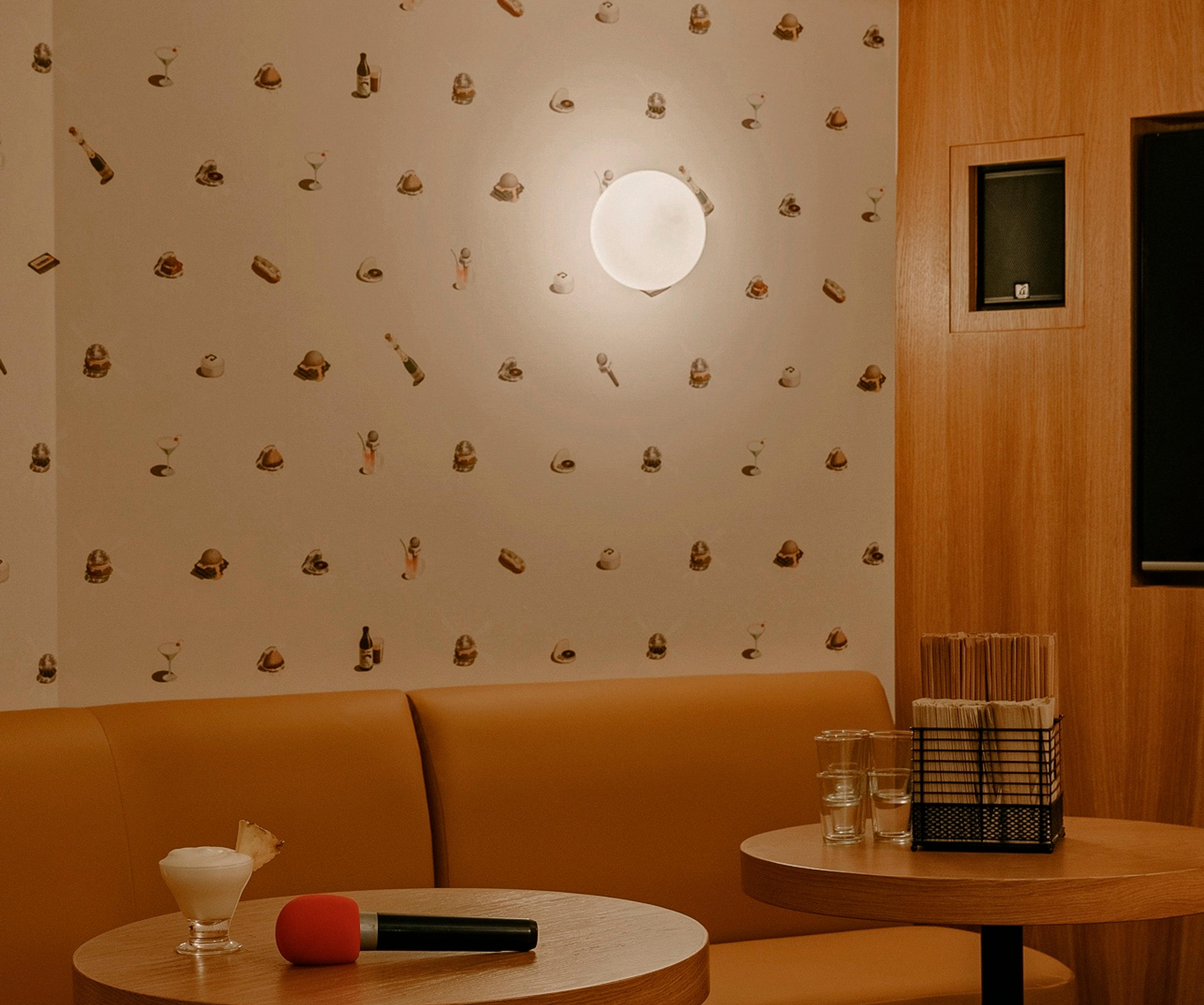 Shoreditch designed karaoke room