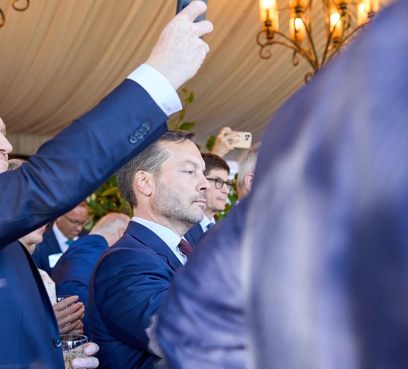 Reception at Governors Mansion