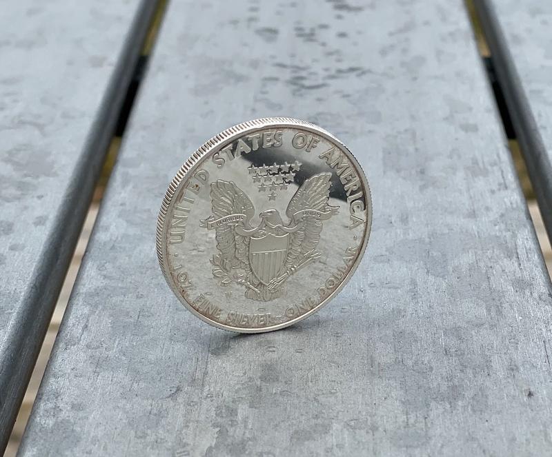 Silver Dollar from The Federal Reserve
