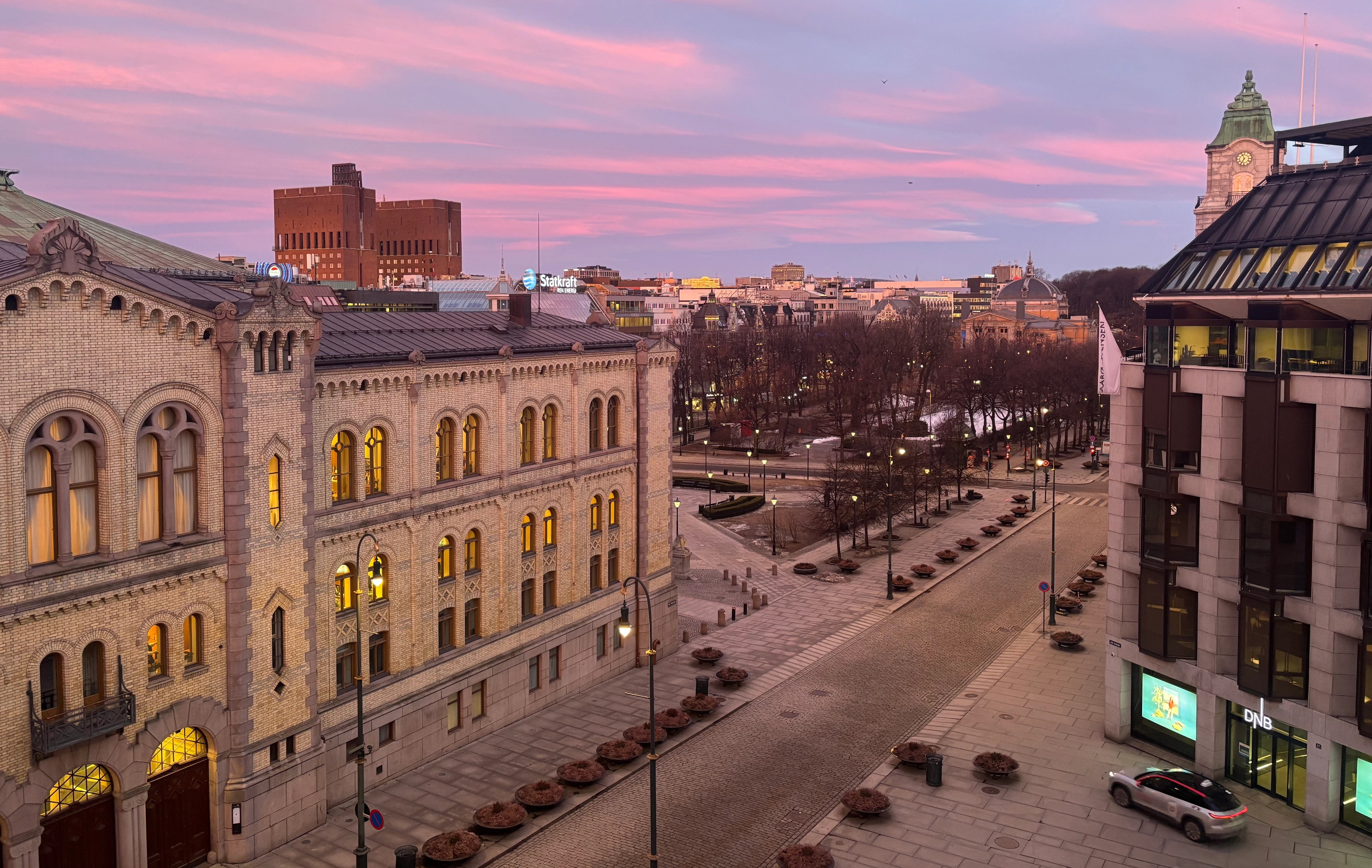 office-view-evening